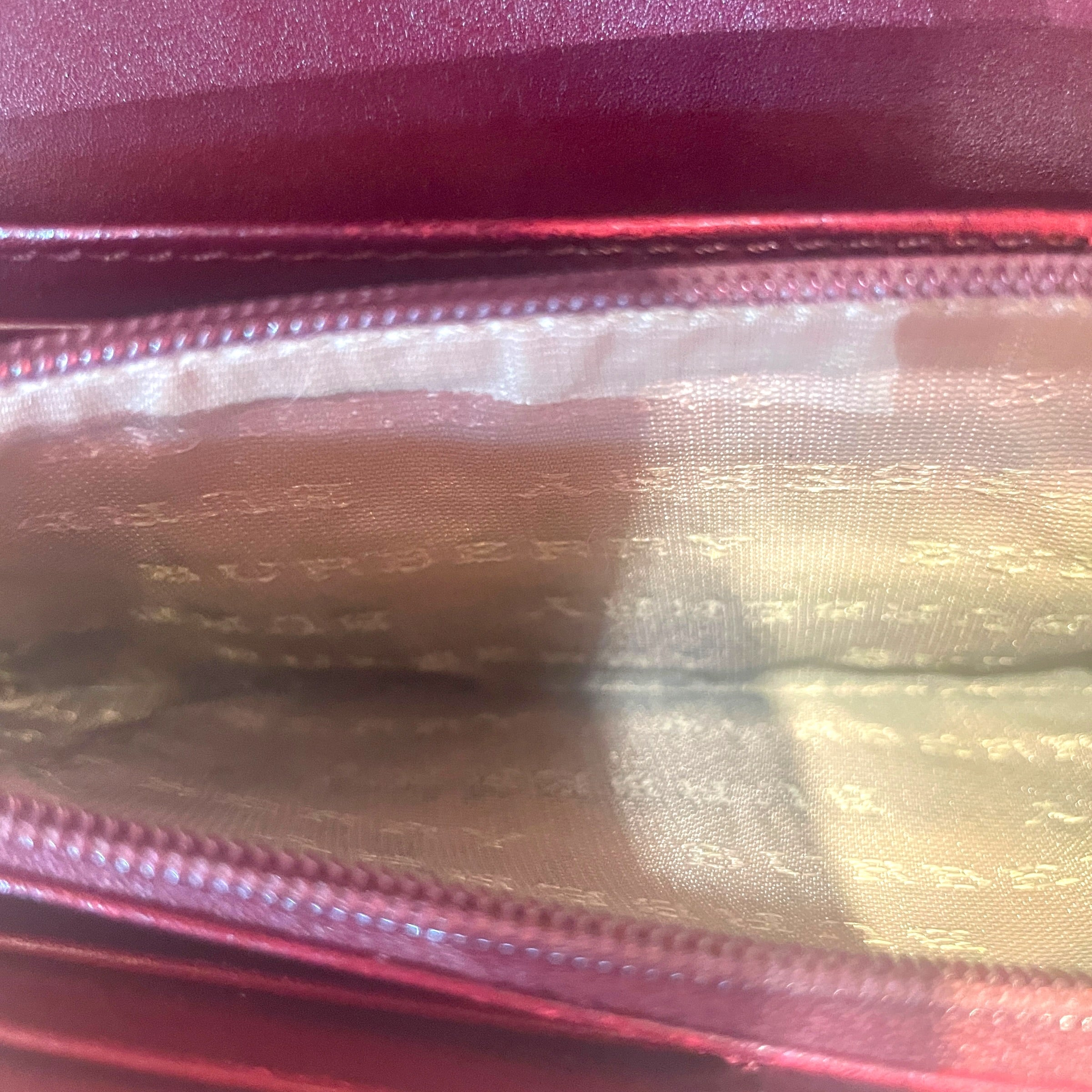 BURBERRY/Long Wallet/All Over Print/Leather/BRD/L's/Patent Nova Coated Heart Long view 4