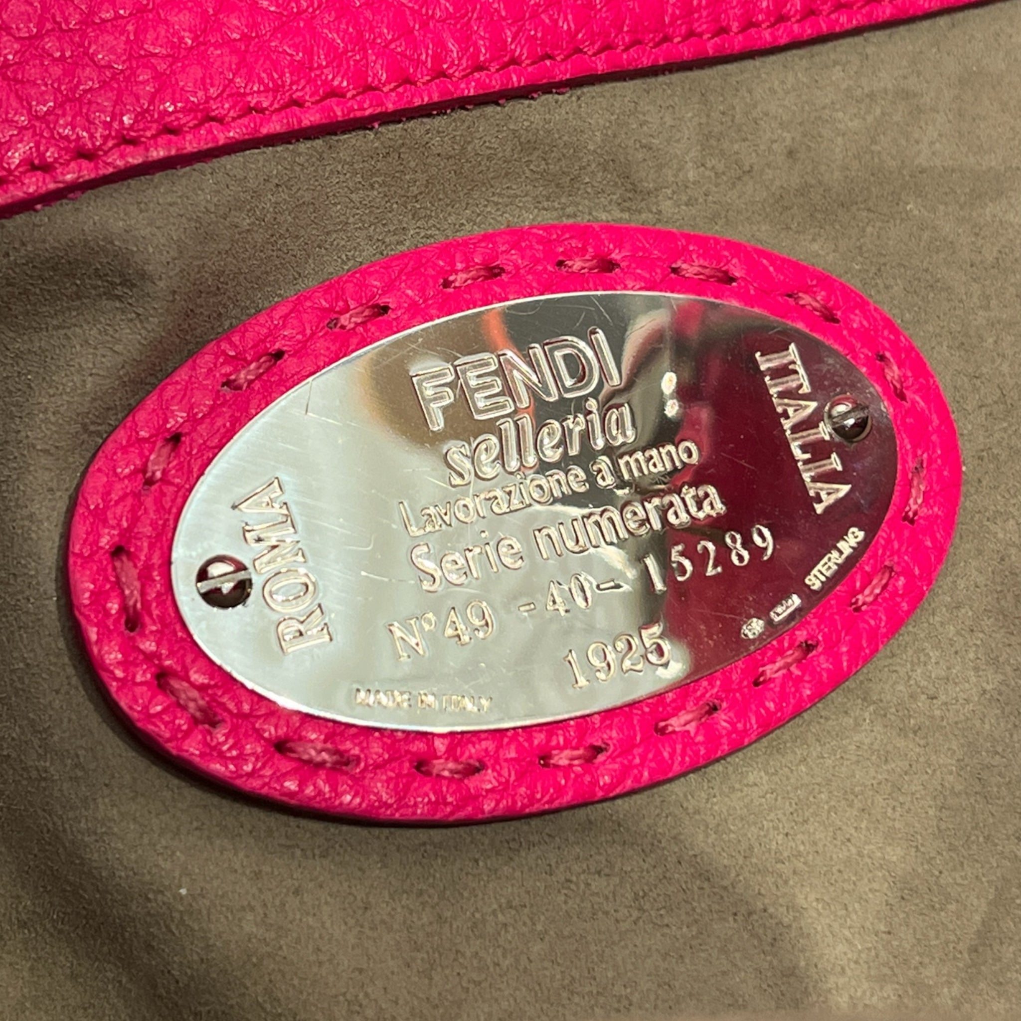 FENDI/Basket Bag/Leather/PNK/ANNA SELLERIA BUCKET BAG CRAFT view 5