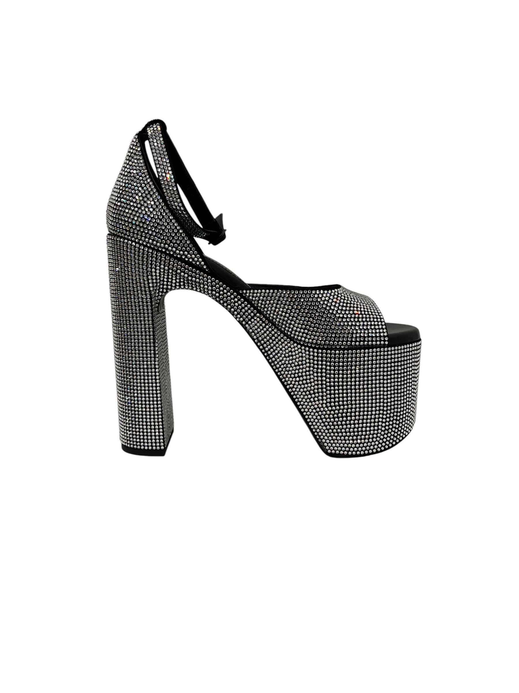 BALENCIAGA/Heels/EU 39/Glitter/Leather/SLV/GLITTER CAMDEN BNWT view 4