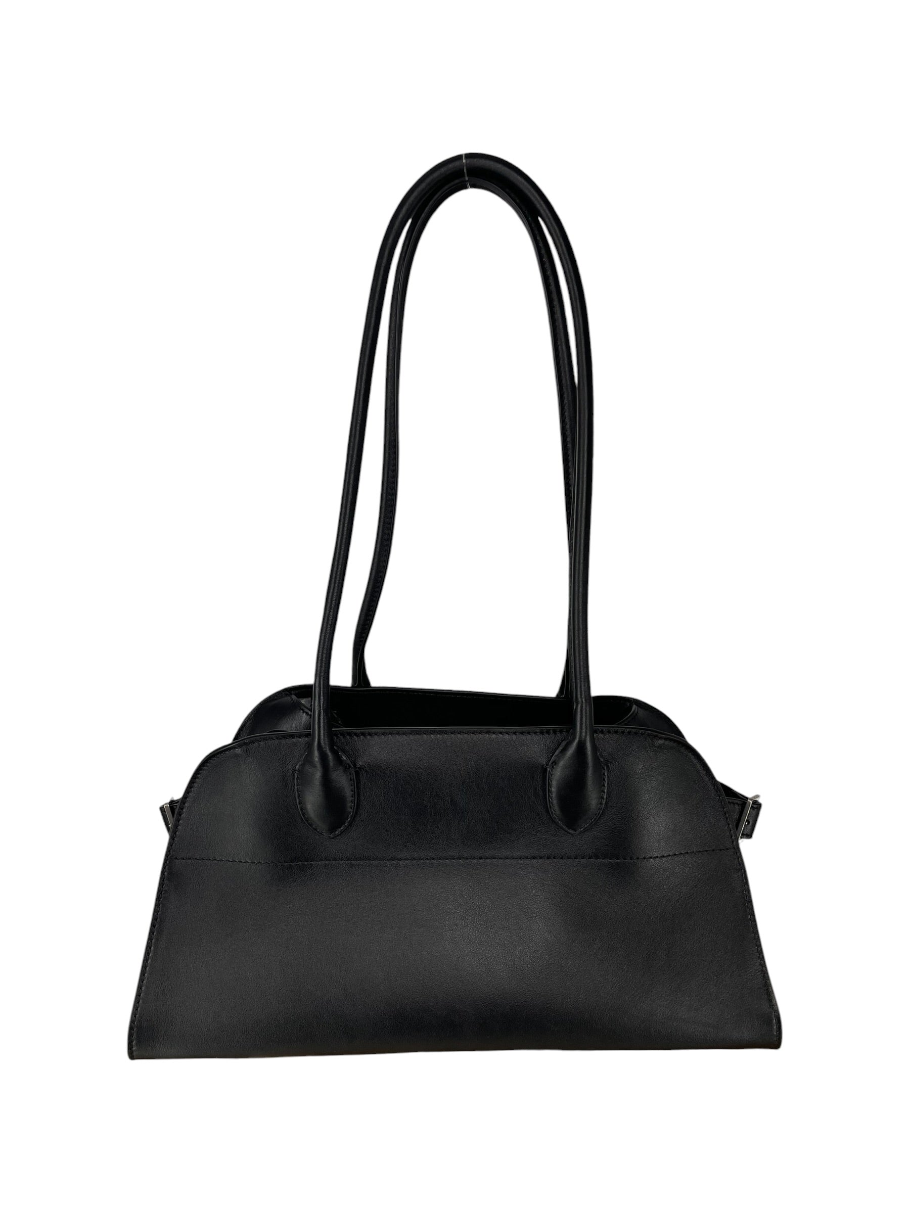 THE ROW/Bag/Cowhide/BLK/THE ROW SOFT MARGAUX 12 BLK view 1
