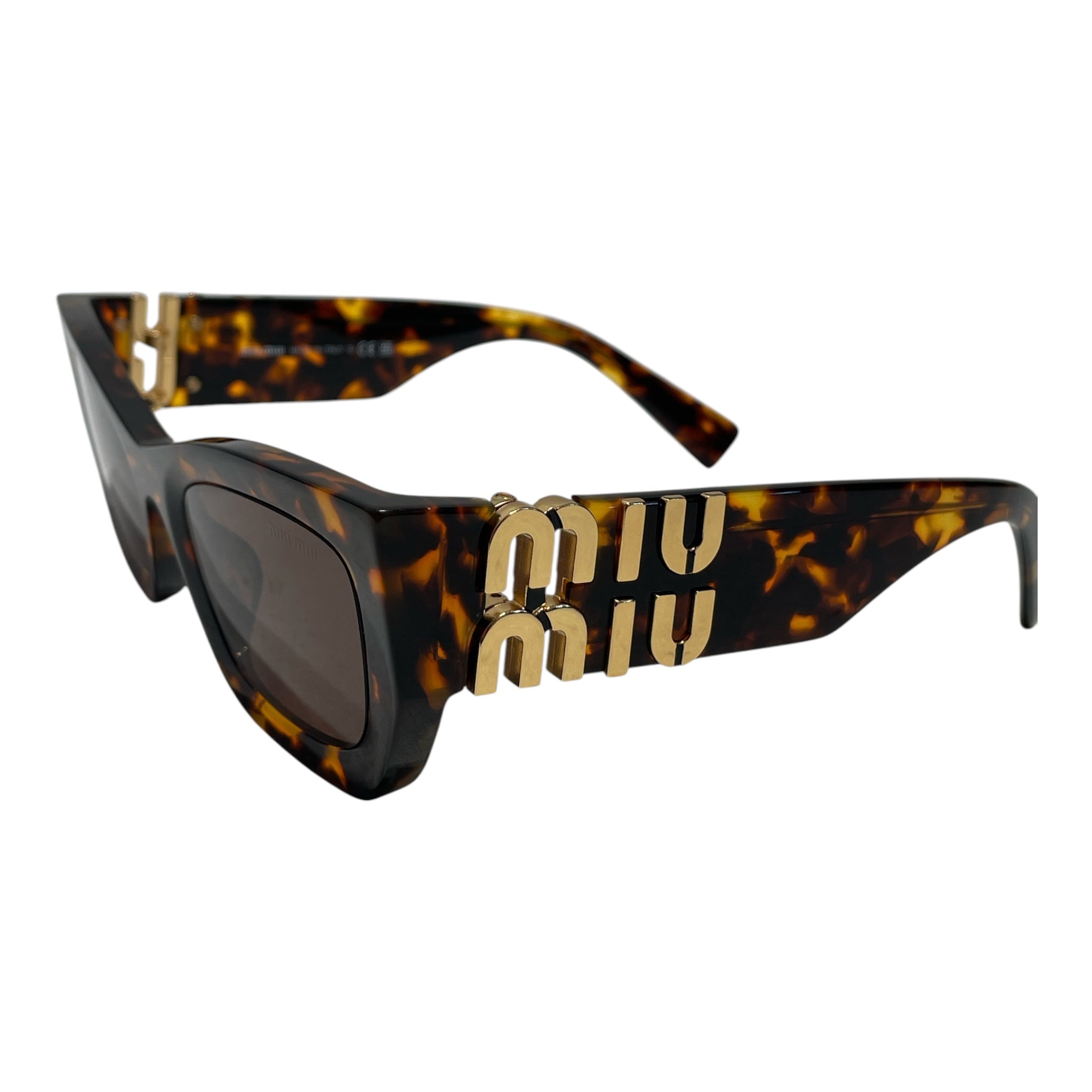 MIU MIU/Sunglasses/Plastic/BRW/L's/TORTOISE SHADES view 2