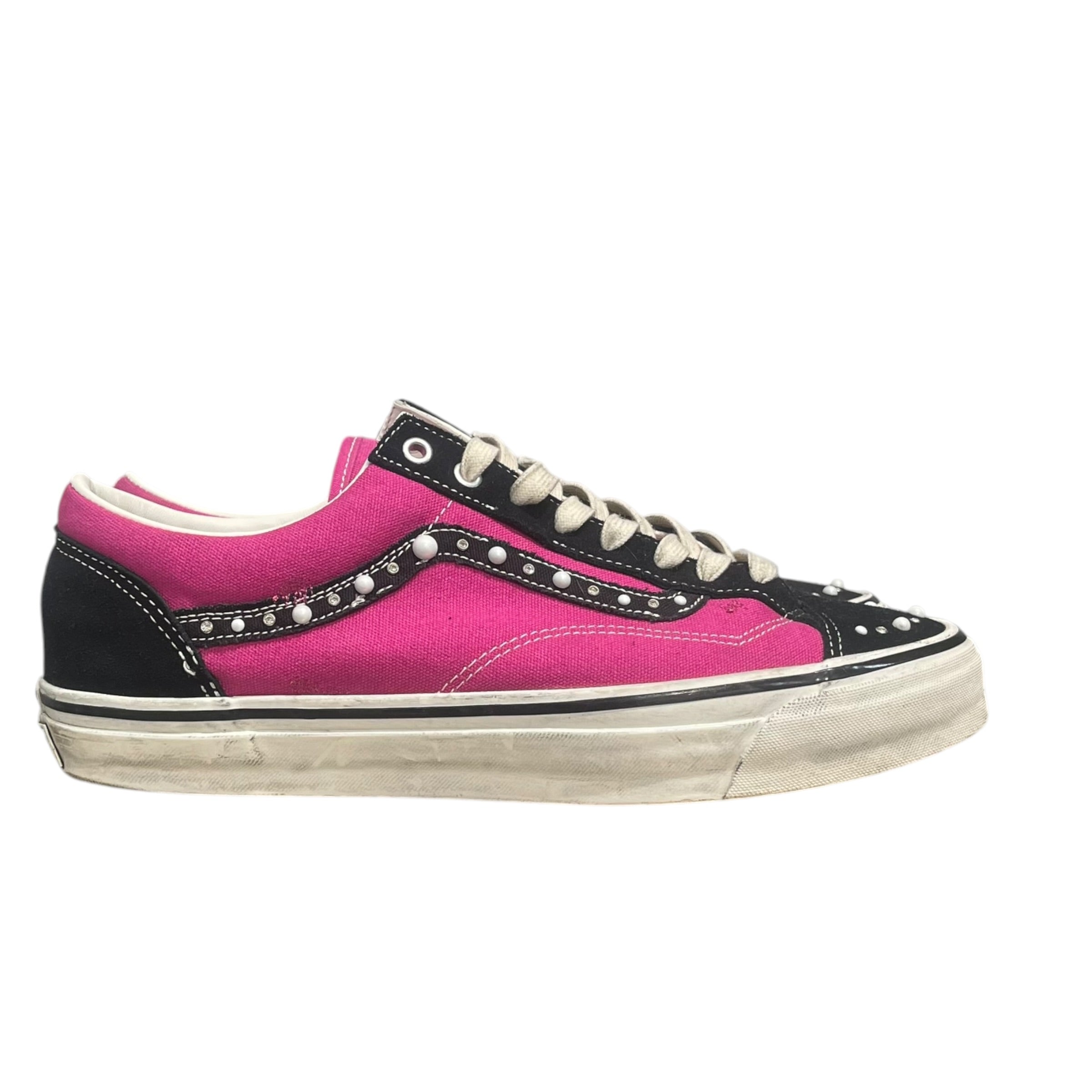VANS/Low-Sneakers/US 13/Cotton/PNK/PEARLIZED CLASSIC VANS view 2