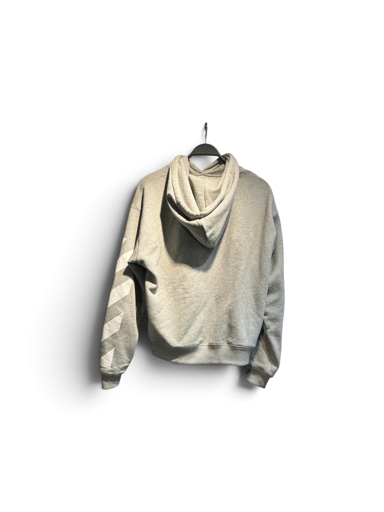 OFF-WHITE/Hoodie/M/Cotton/GRY/NWT STRIPE SLEEVE HOODIE view 2