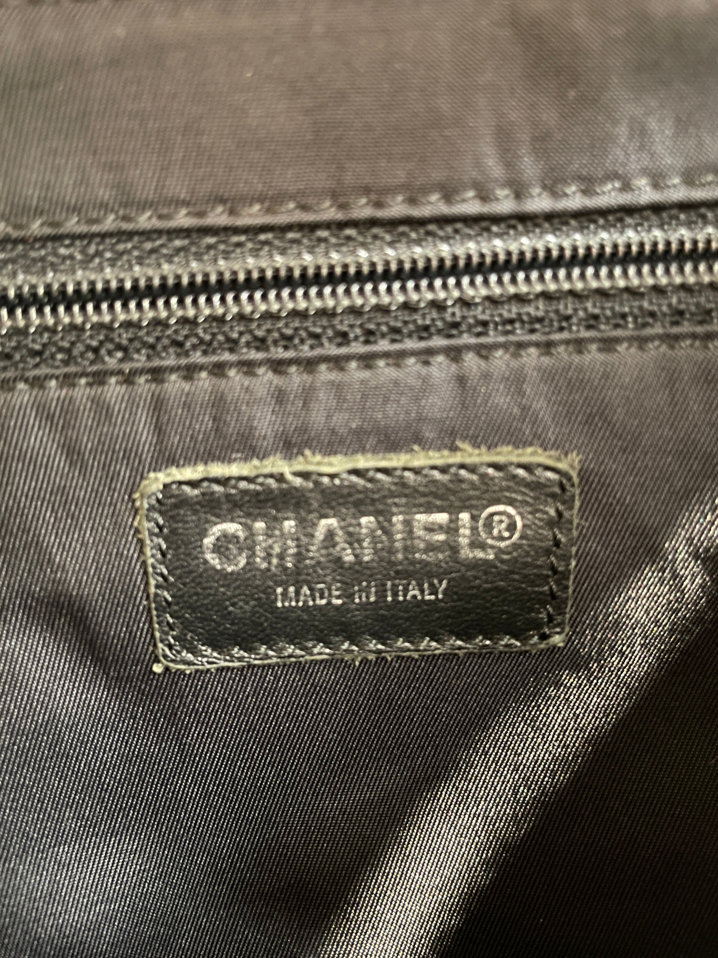 CHANEL/Backpack/Nylon/BLK/Nylon Travel Ligne Backpack view 3