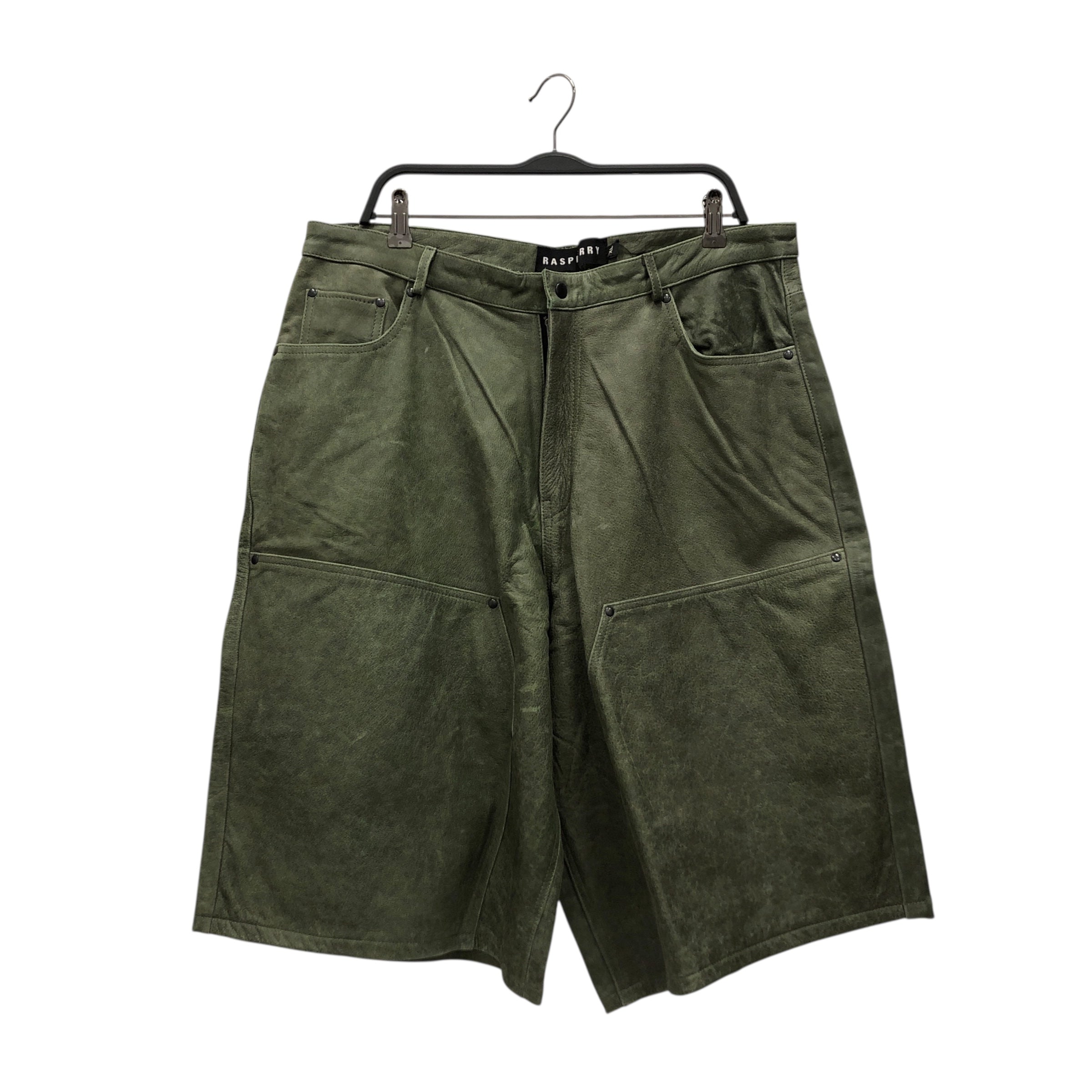 Raspberry Hills/Shorts/XL/Leather/GRN/ view 1