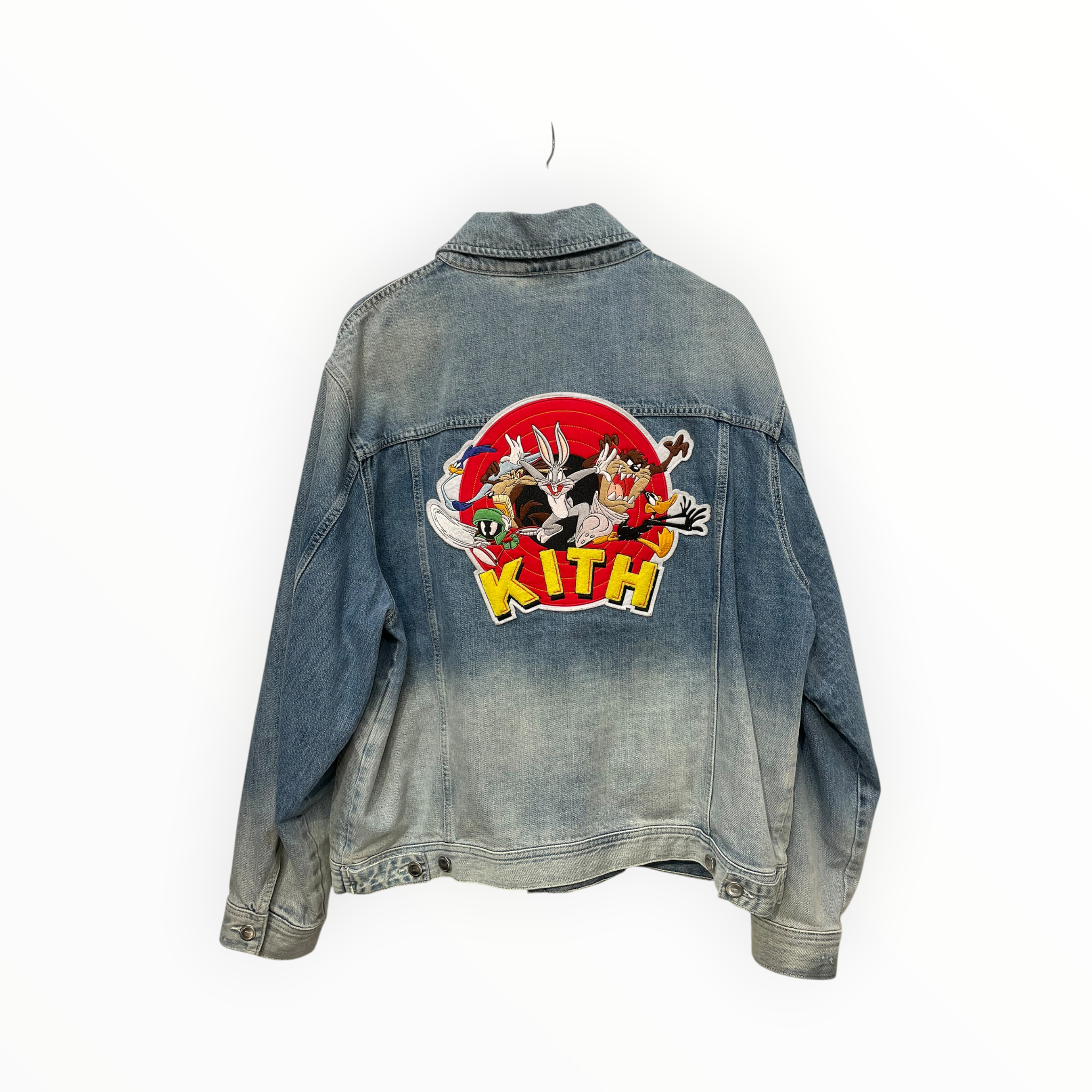 KITH/Denim Jkt/XL/Cotton/BLU/x Looney Tunes Various Pins view 2