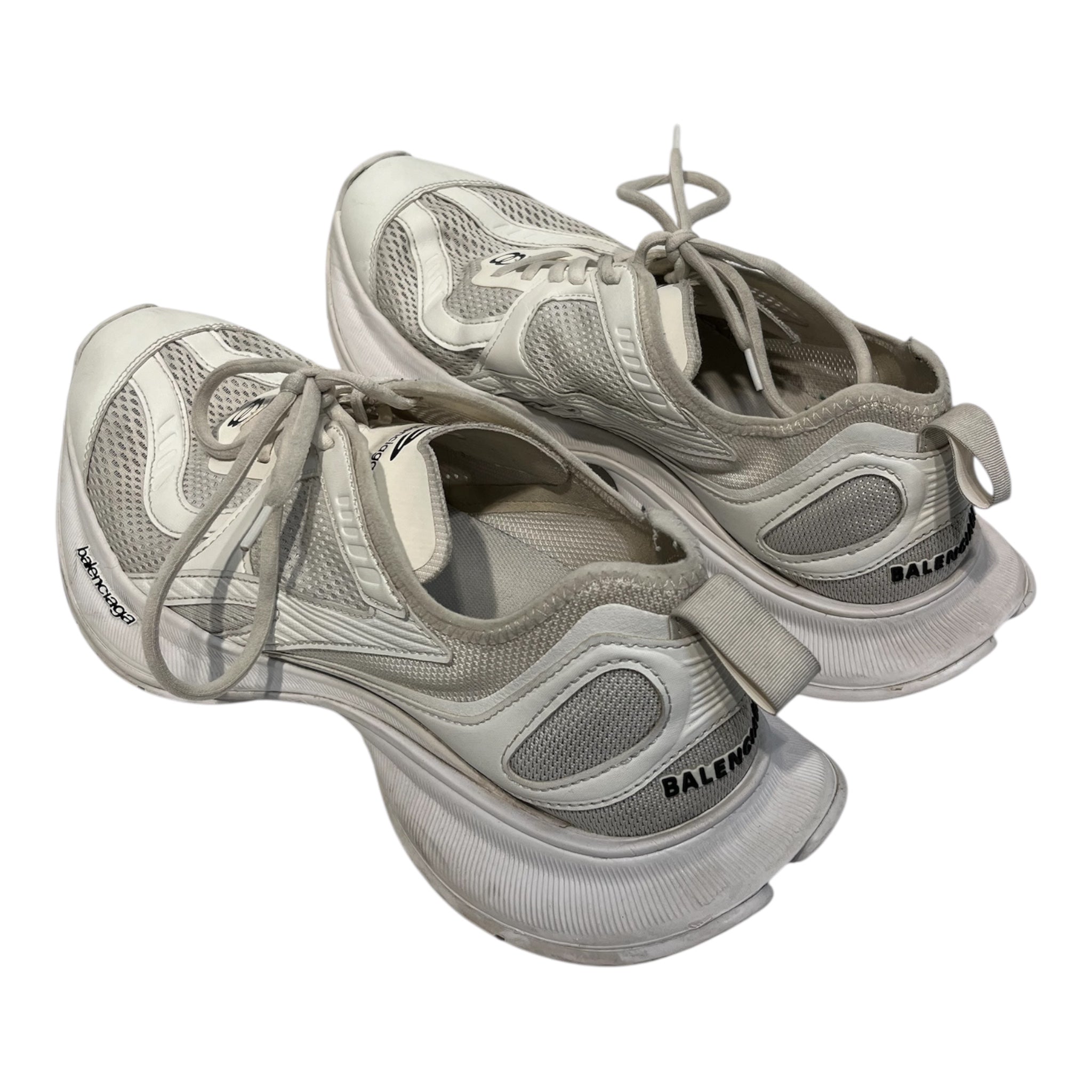 BALENCIAGA/Low-Sneakers/EU 42/Polyester/WHT/ view 2