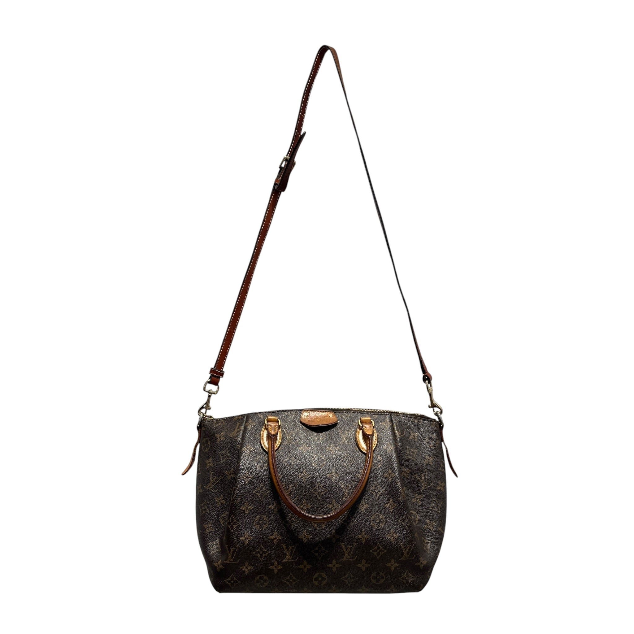 LOUIS VUITTON/Hand Bag/Monogram/Leather/BRW/Turenne MM view 1