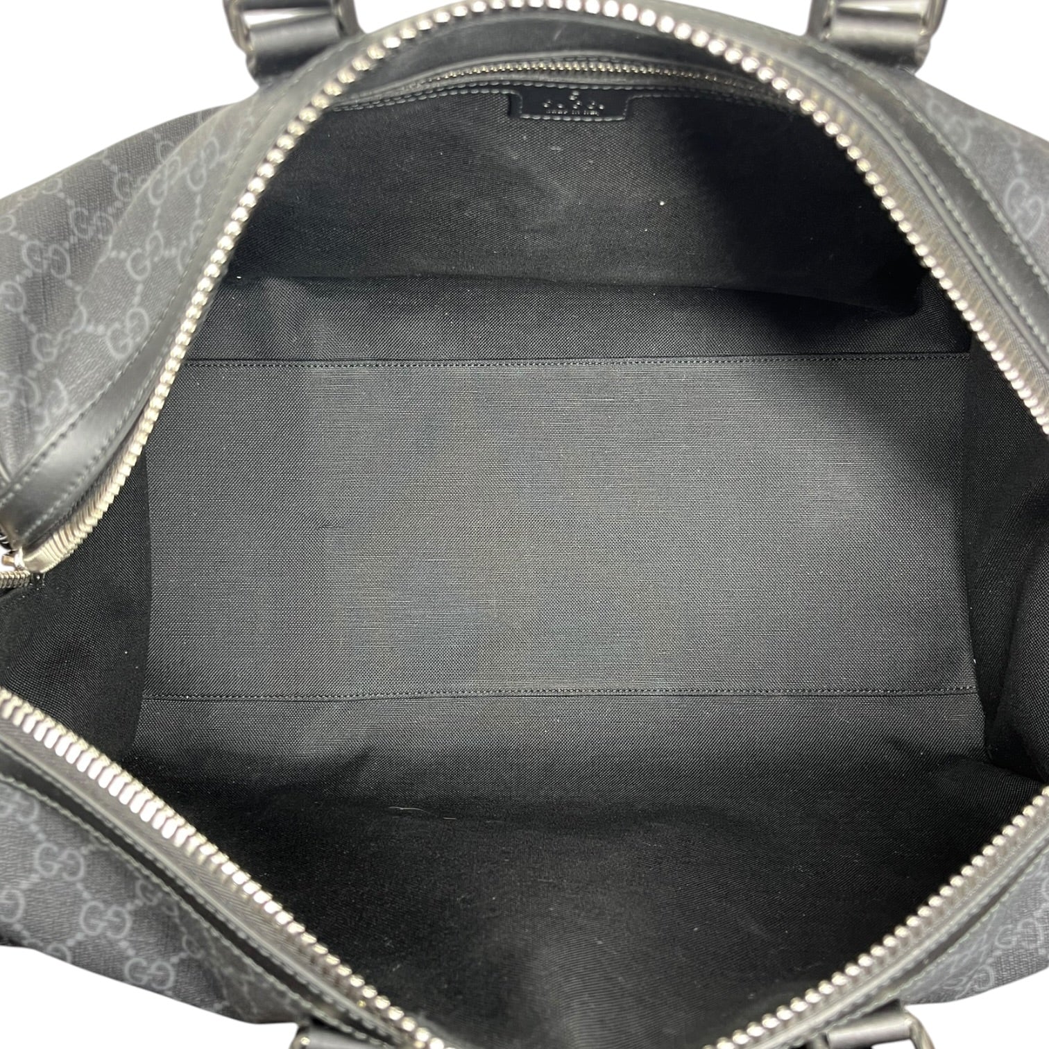 GUCCI/Bag/Monogram/Leather/BLK/GG SUPREME DUFFLE BAG view 4