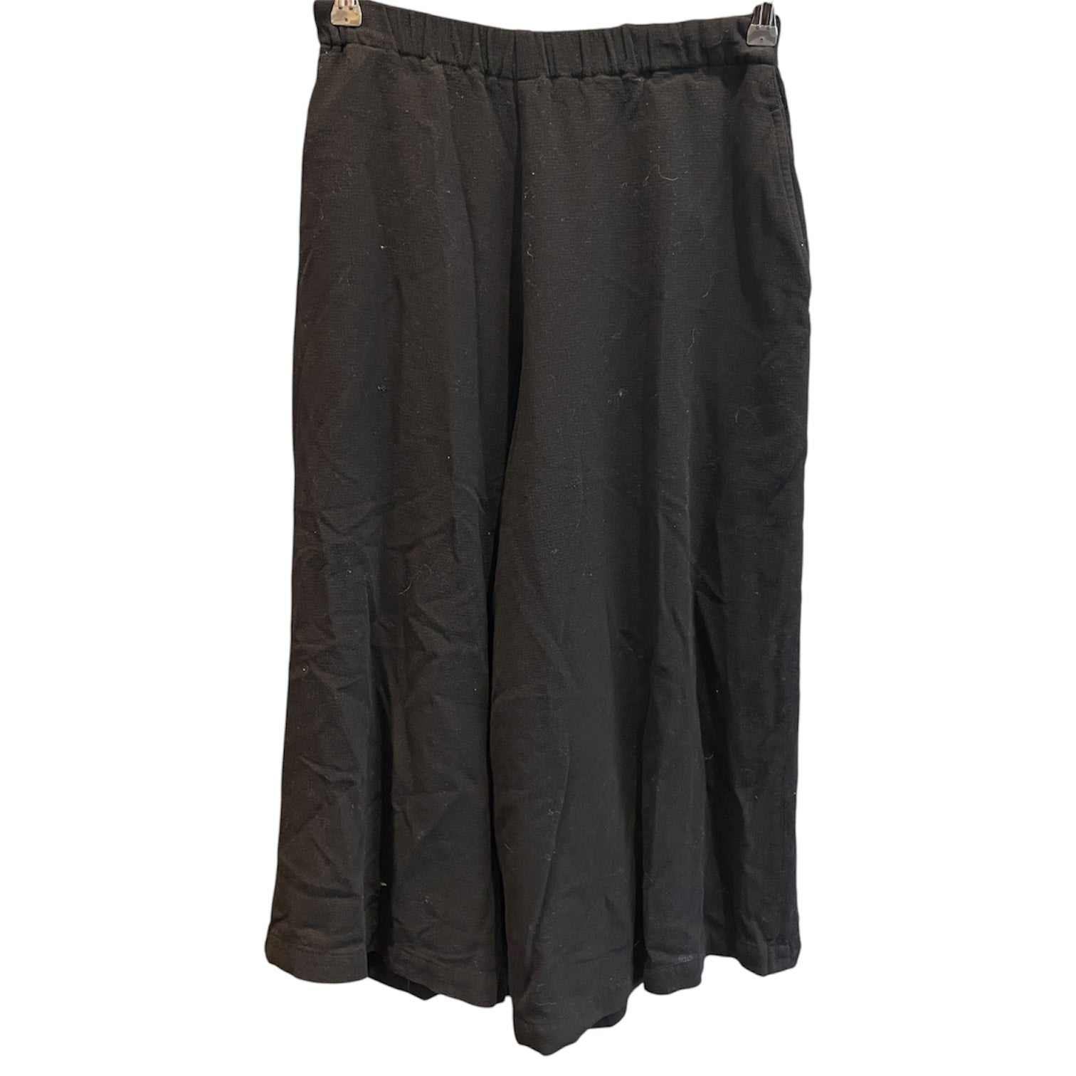 YOHJI YAMAMOTO/Pants/BLK/Black short pants view 1