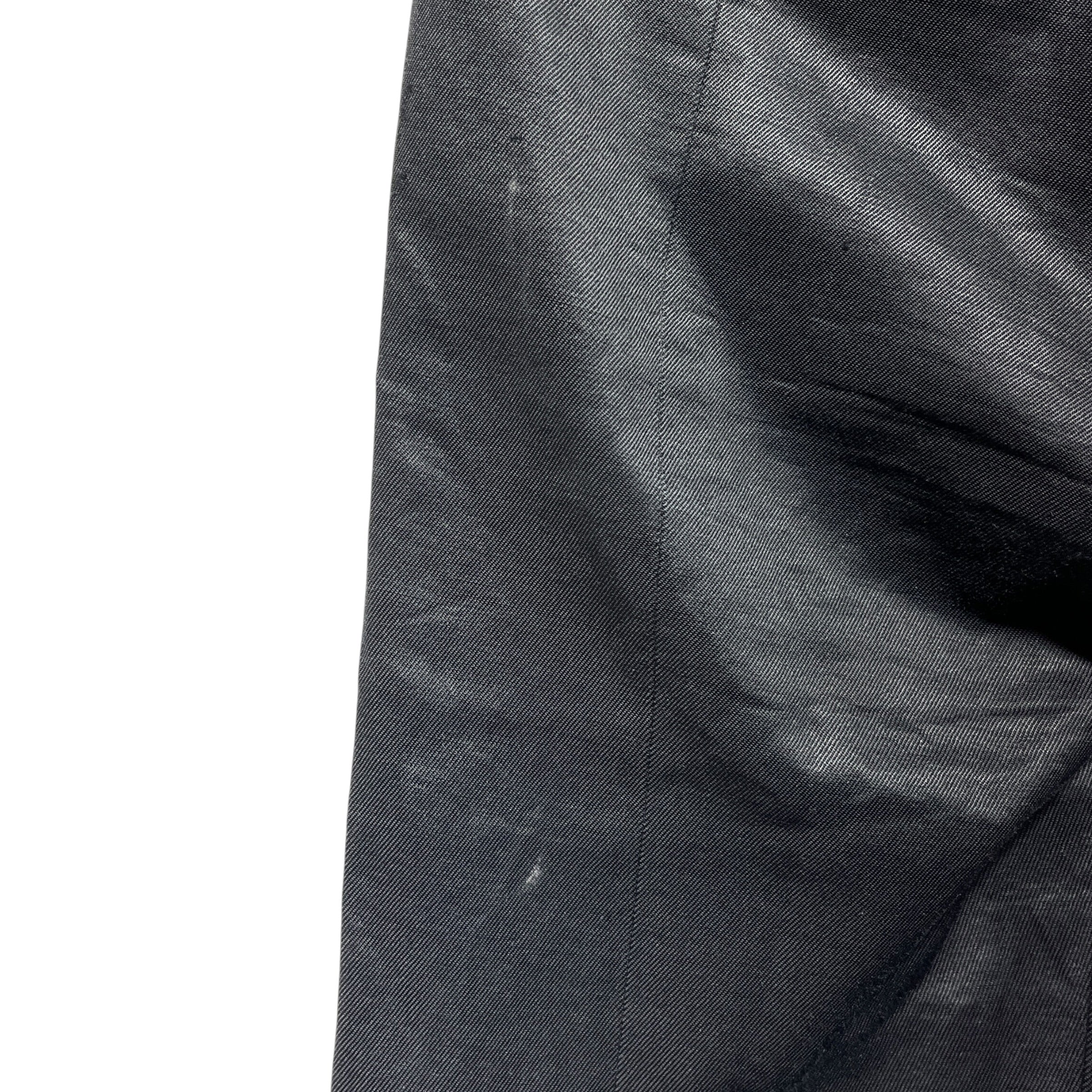 JULIUS/Pants/1/Cotton/BLK/RAW HEM WELT POCKET view 4
