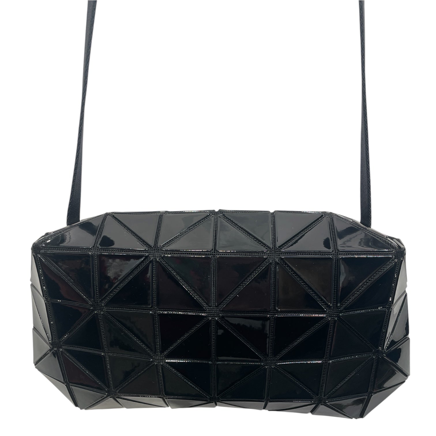 BAO BAO ISSEY MIYAKE/Cross Body Bag/BLK/MINI SIZE TRIANGLE BAG view 2