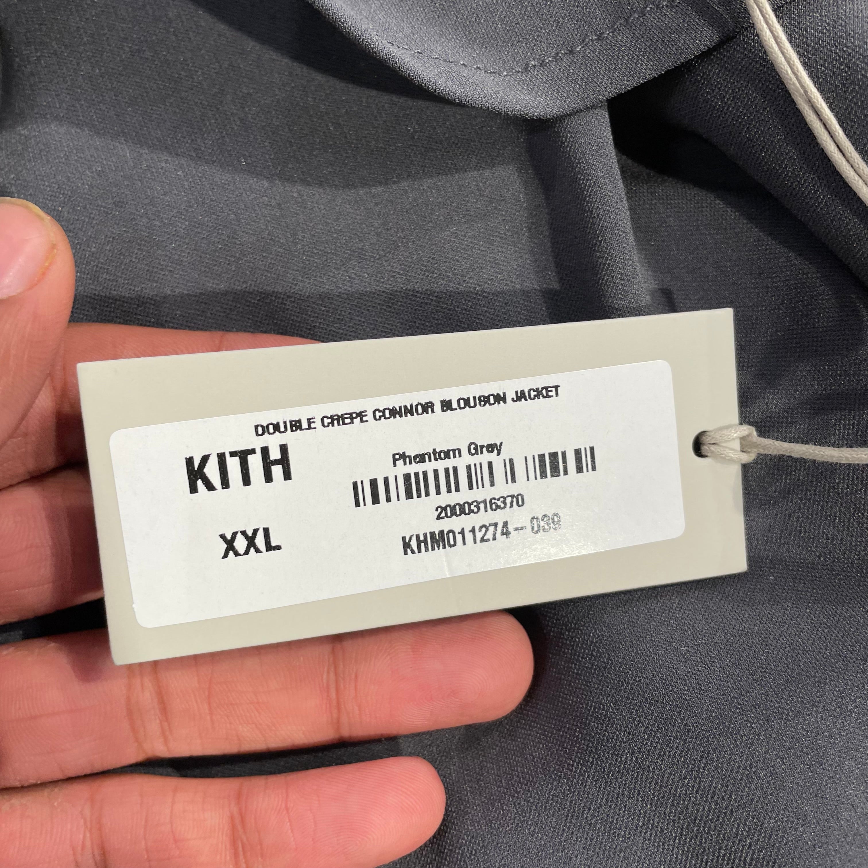 KITH/Blouson/XXL/Polyester/IDG/DOUBLE CREPE CONNOR view 4