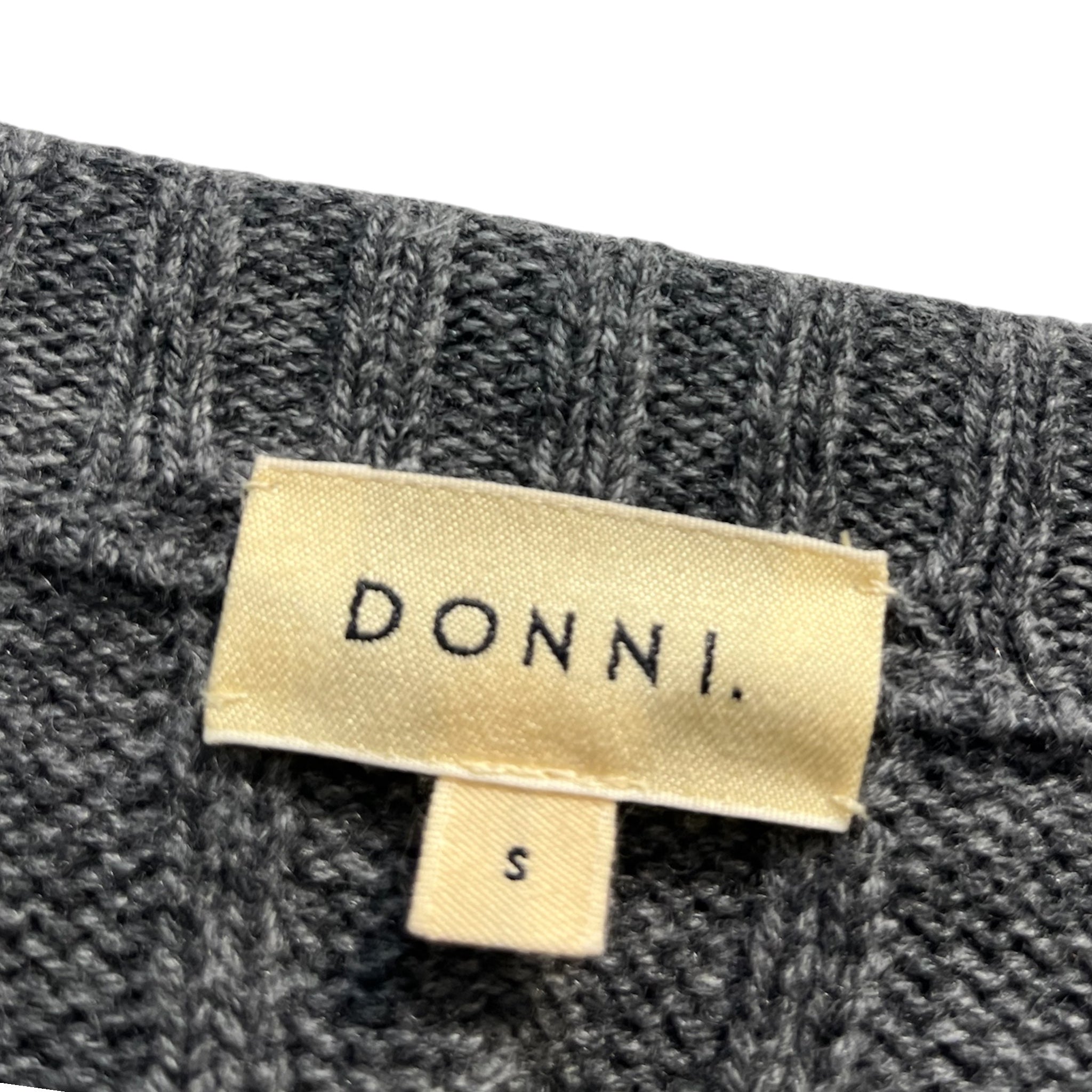DONNI/Sweater/S/Wool/GRY/CASHMERE BLEND view 3