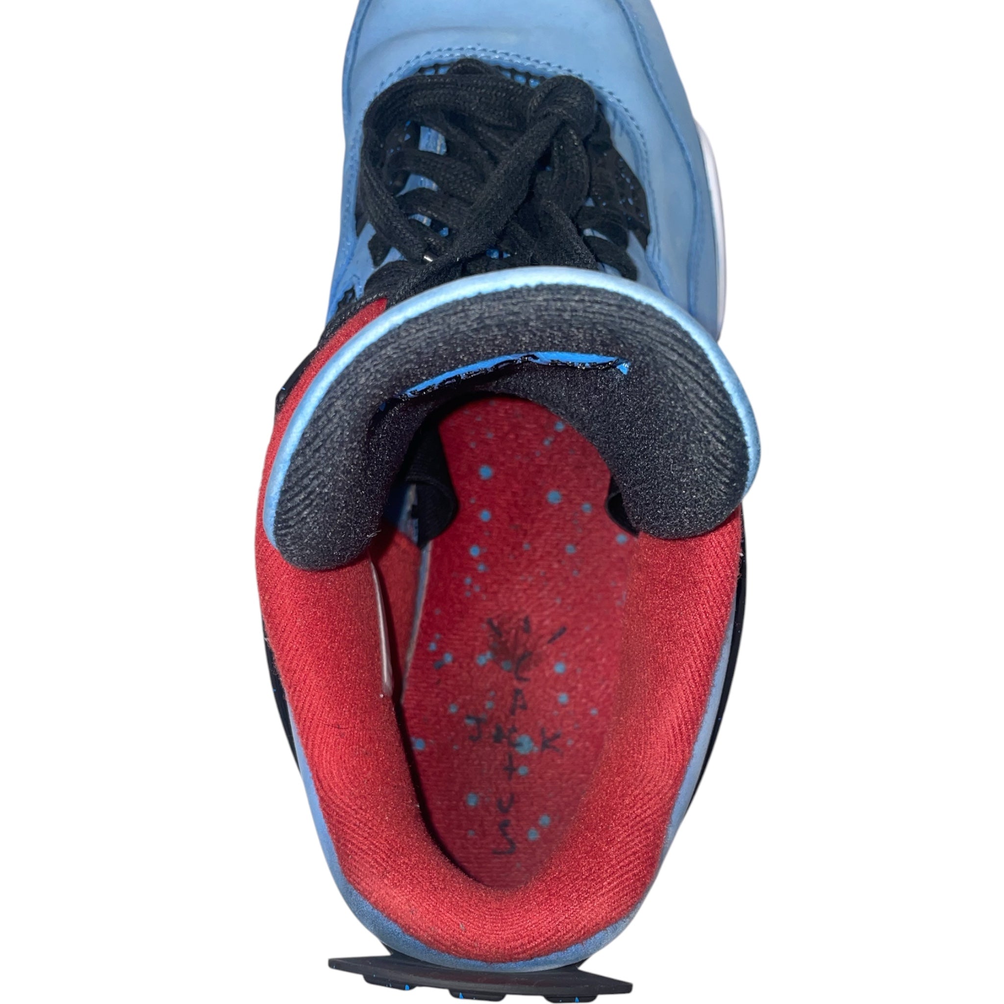 JORDAN BRAND/CACTUS JACK/TRAVIS SCOTT/Hi-Sneakers/US 12/Suede/BLU/ view 3