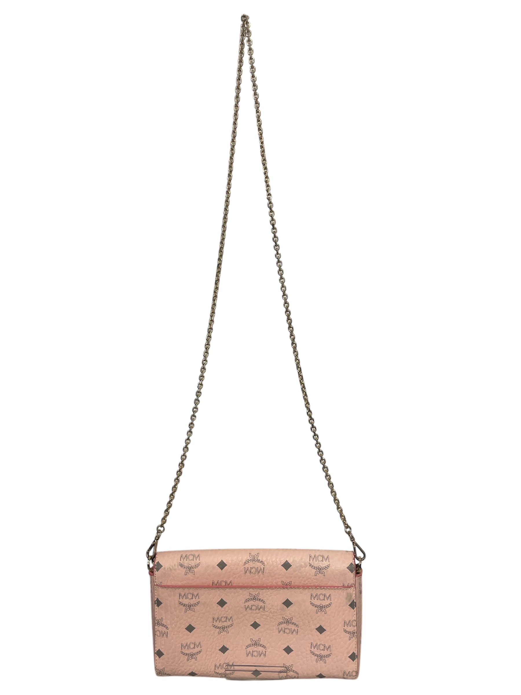 MCM/Clutch Bag/Leather/PNK/ view 2