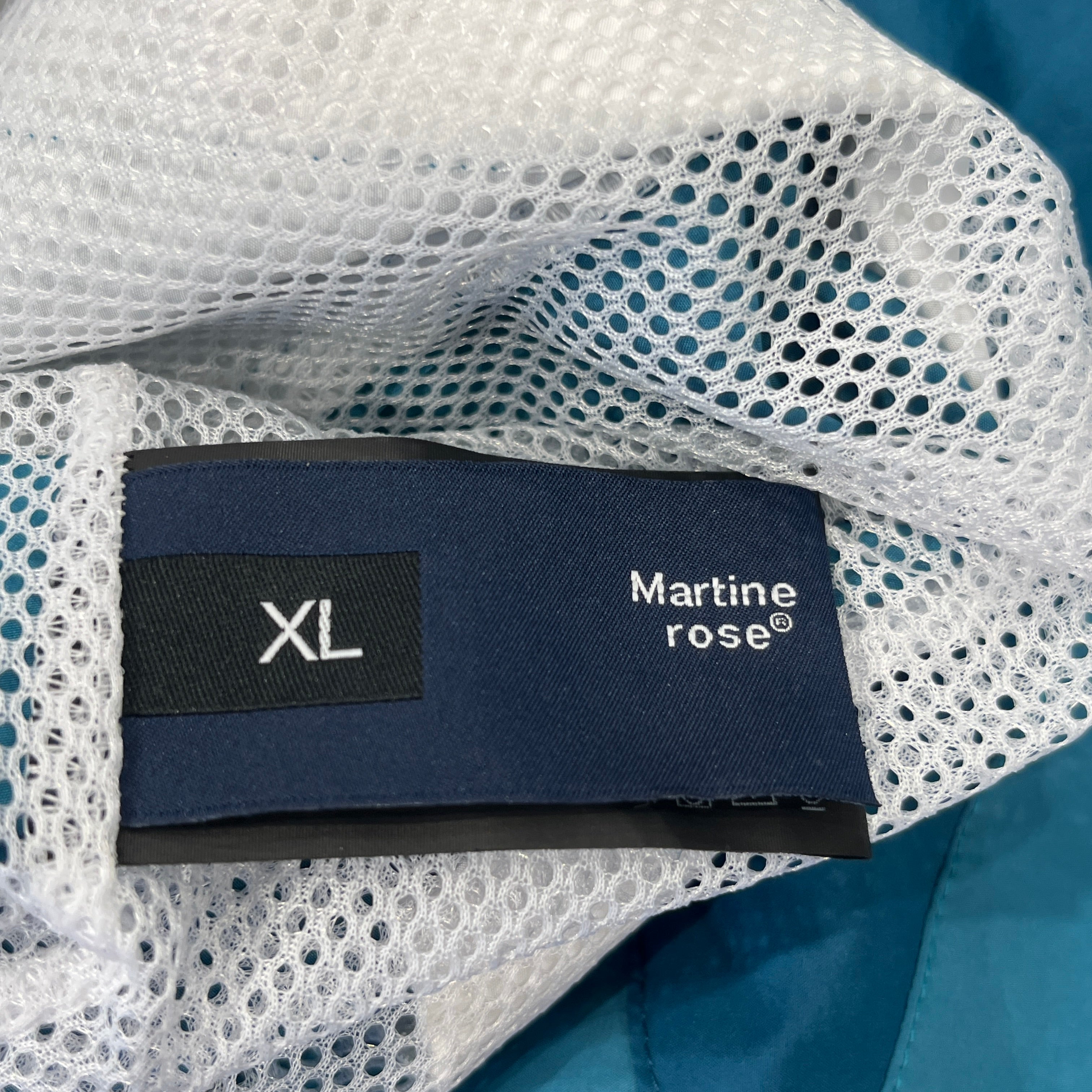 MARTINE ROSE/Track Jkt/XL/Nylon/GRN/Oversize/COLOR BLOCK WINDBREAKER view 6