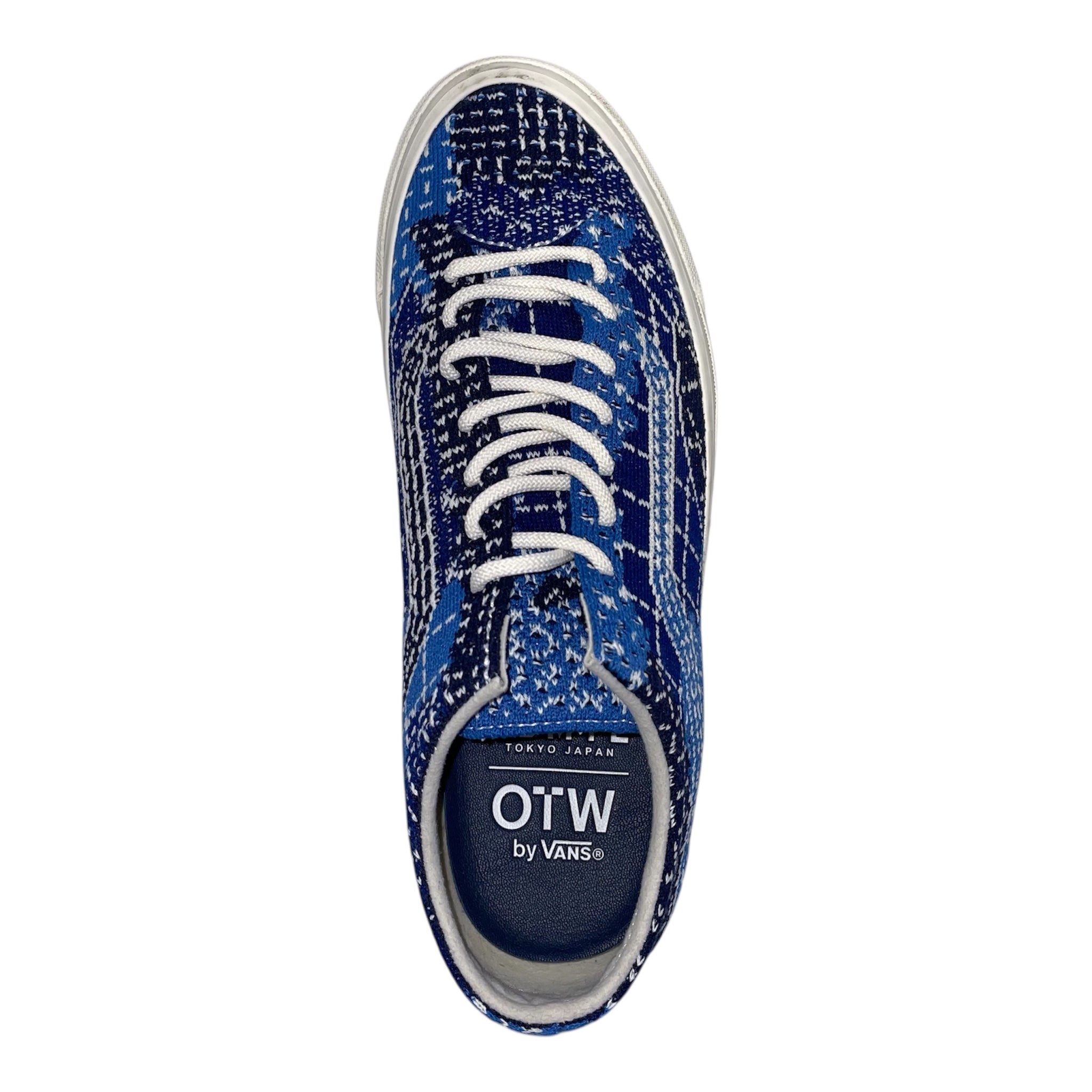 VANS/FDMTL/Low-Sneakers/US 8/All Over Print/Cotton/BLU/Old Skool OTW view 4