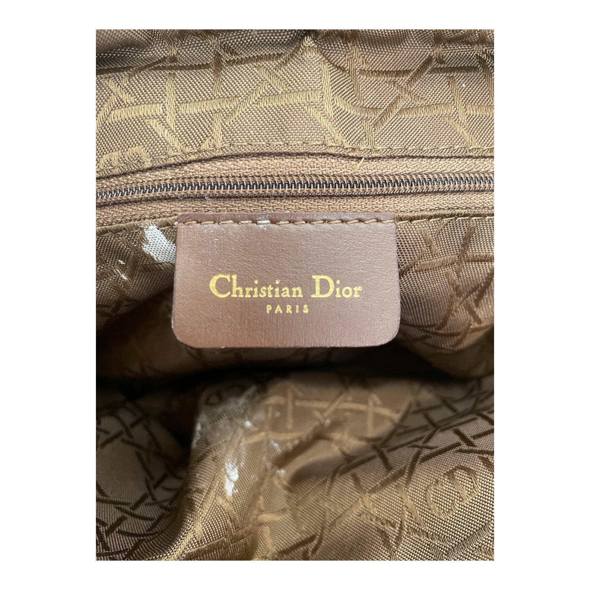 Christian Dior/Tote Bag/Nylon/WHT/Lady Dior view 5