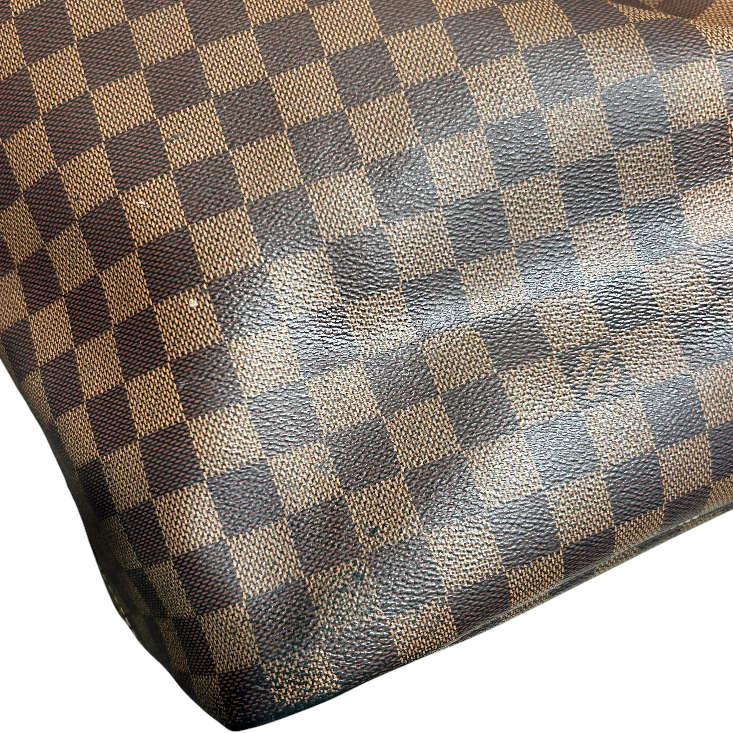LOUIS VUITTON/Tote Bag/All Over Print/Leather/BRW/DAMIER EBENE NEVERFULL view 6