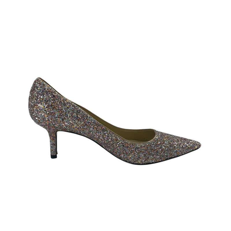 JIMMY CHOO/Heels/EU 36/Glitter/MLT/SMALL HEEL RAINBOW GLITTER
