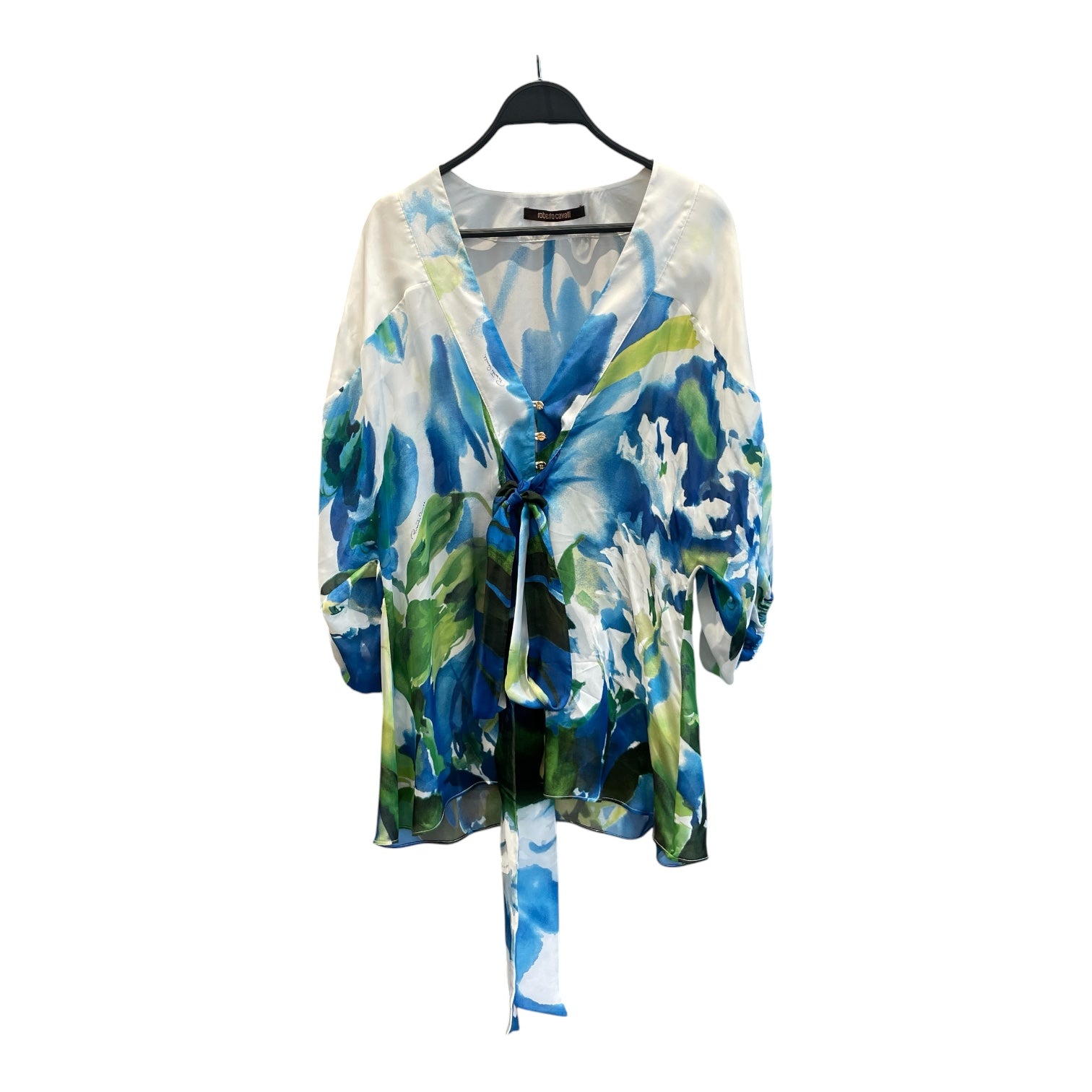 roberto cavalli/Blouse/S/Silk/WHT/ view 1