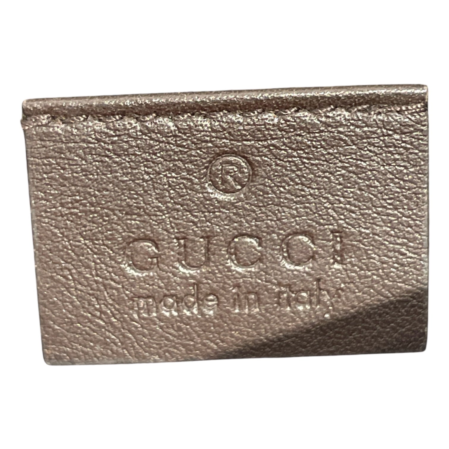 GUCCI/Trifold Wallet/Monogram/Leather/KHK/GG Supreme Gold Charm Wallet view 3
