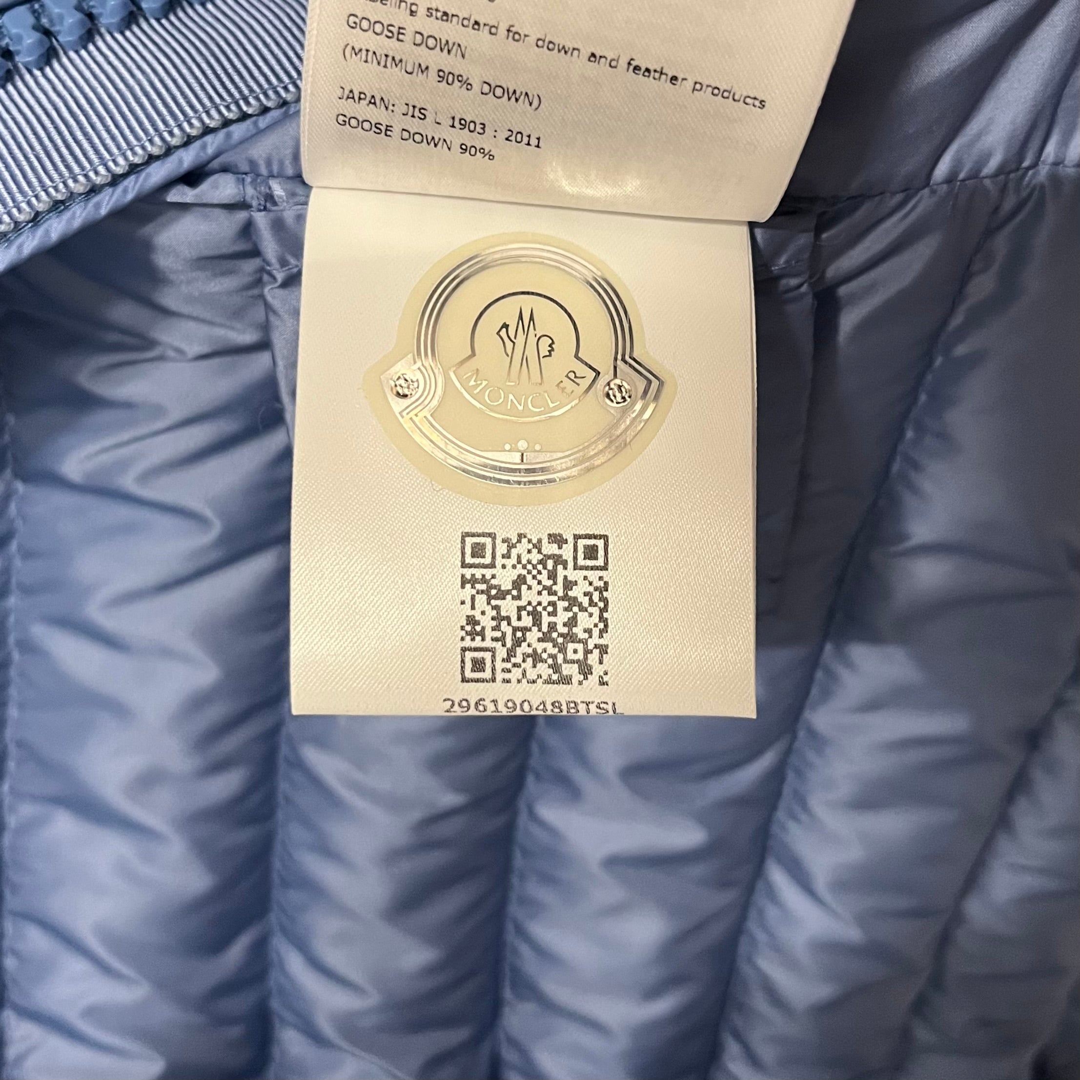 MONCLER/Puffer Jkt/S/Nylon/NVY/No Collar/LADIS GIUBOTTO view 6