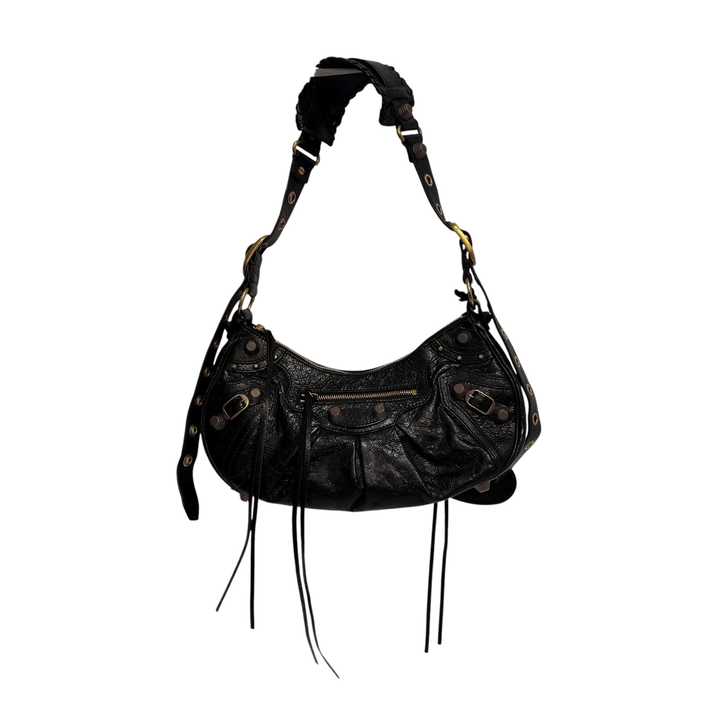 BALENCIAGA/Bag/Monogram/Leather/BLK/City Bag view 2