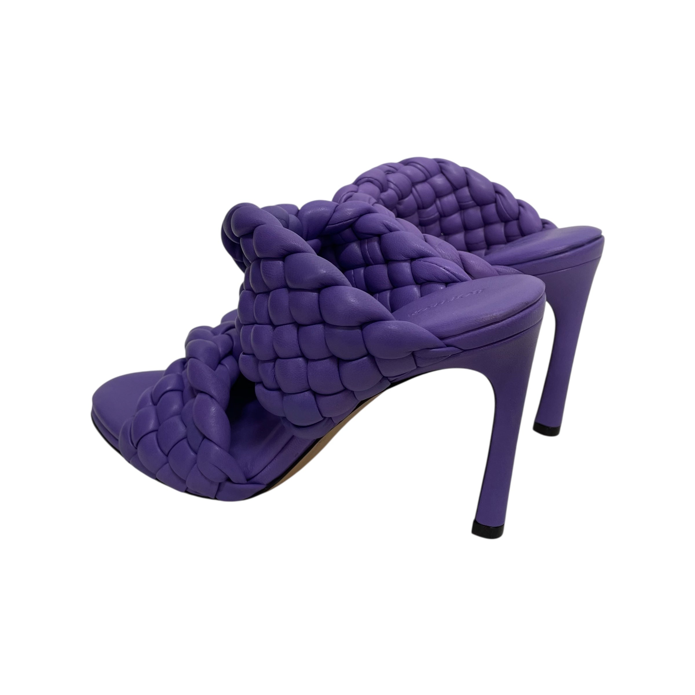 BOTTEGA VENETA/Heels/EU 35.5/Leather/PPL/Basket Twist Weave view 2