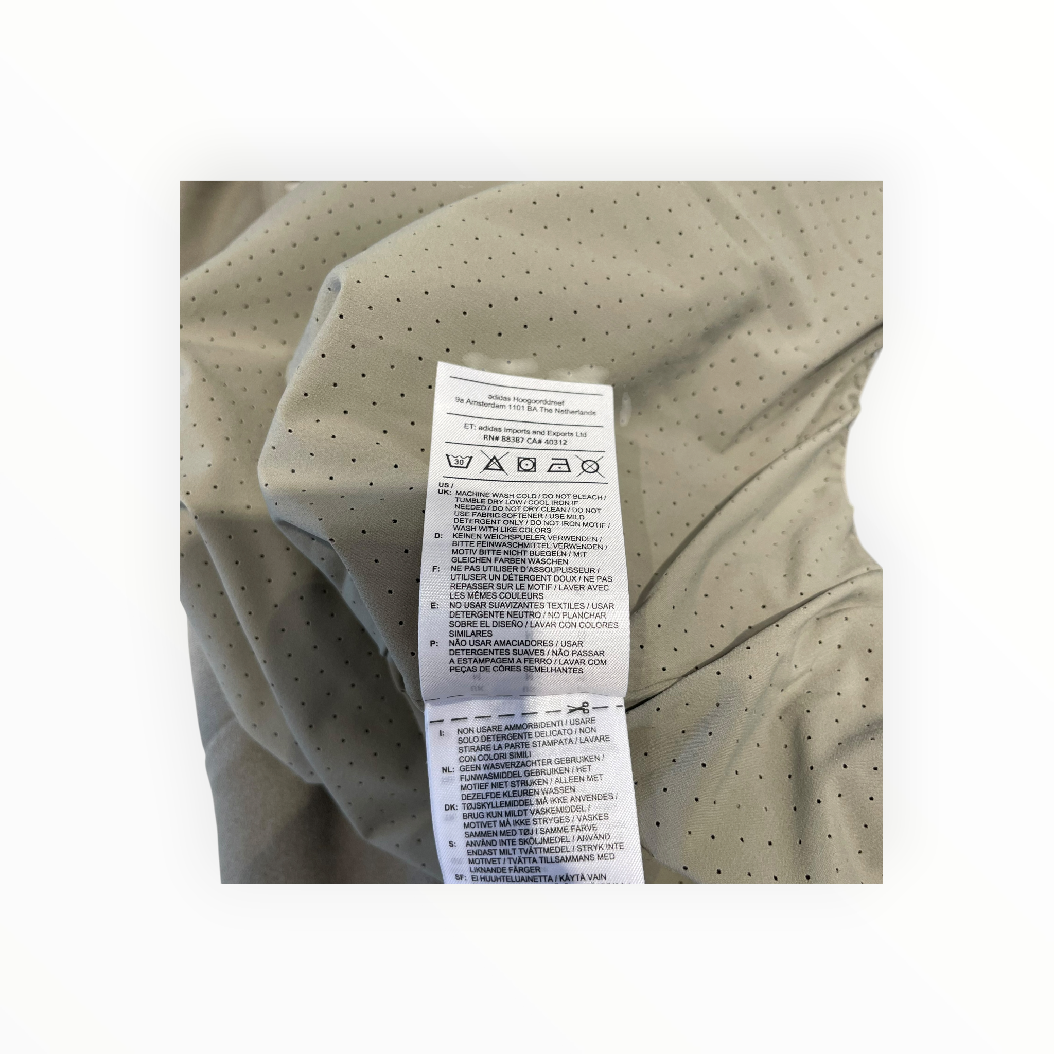 adidas/FEAR OF GOD/Hoodie/M/Suede/GRN/ATHLETICS FLEECE HOODIE view 4
