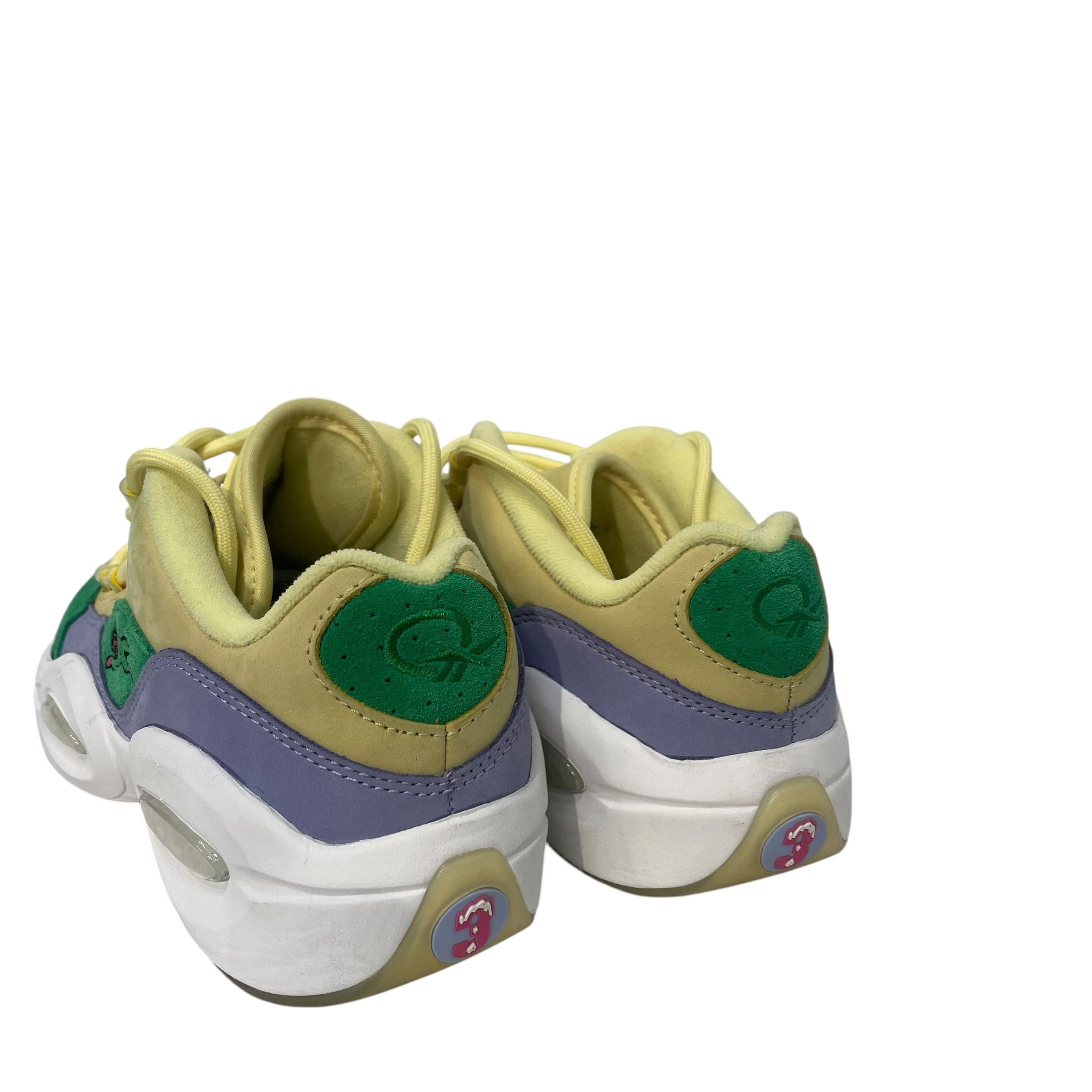 Reebok/ICE CREAM/Low-Sneakers/US 6/Border/Cotton/YEL/ view 2