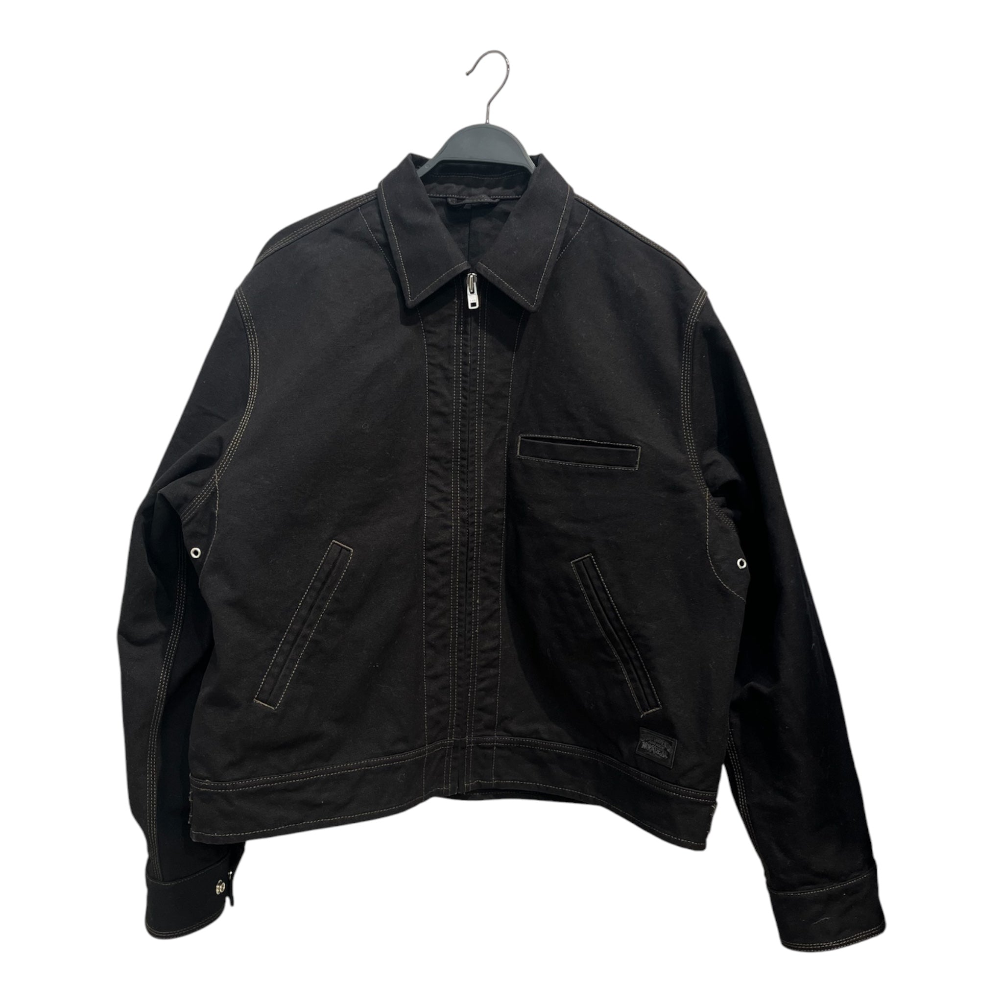STUSSY/Jacket/L/BLK/SS26 COLLARED WORK JKT view 1