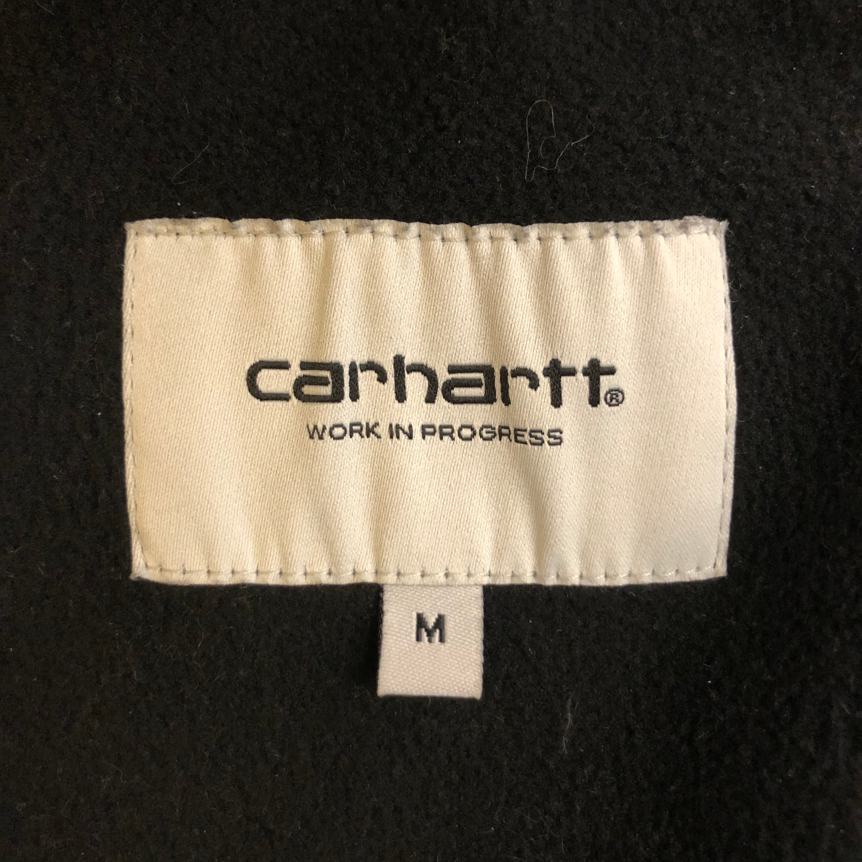 CARHARTT WIP(WORK IN PROGRESS)/Windbreaker/M/Nylon/BLK/Fleece,lined anorak view 3