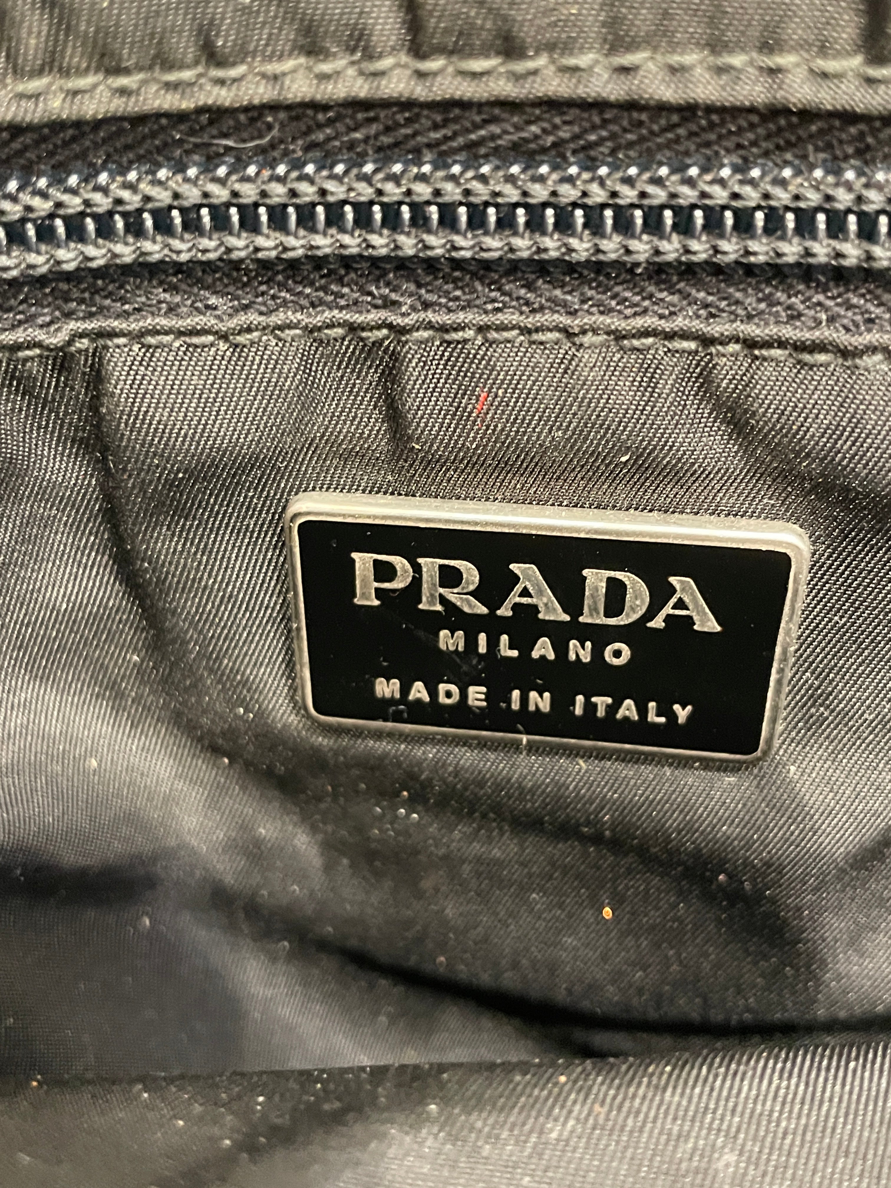 PRADA/Bag/Nylon/BLK/CLEARHANDLES view 5