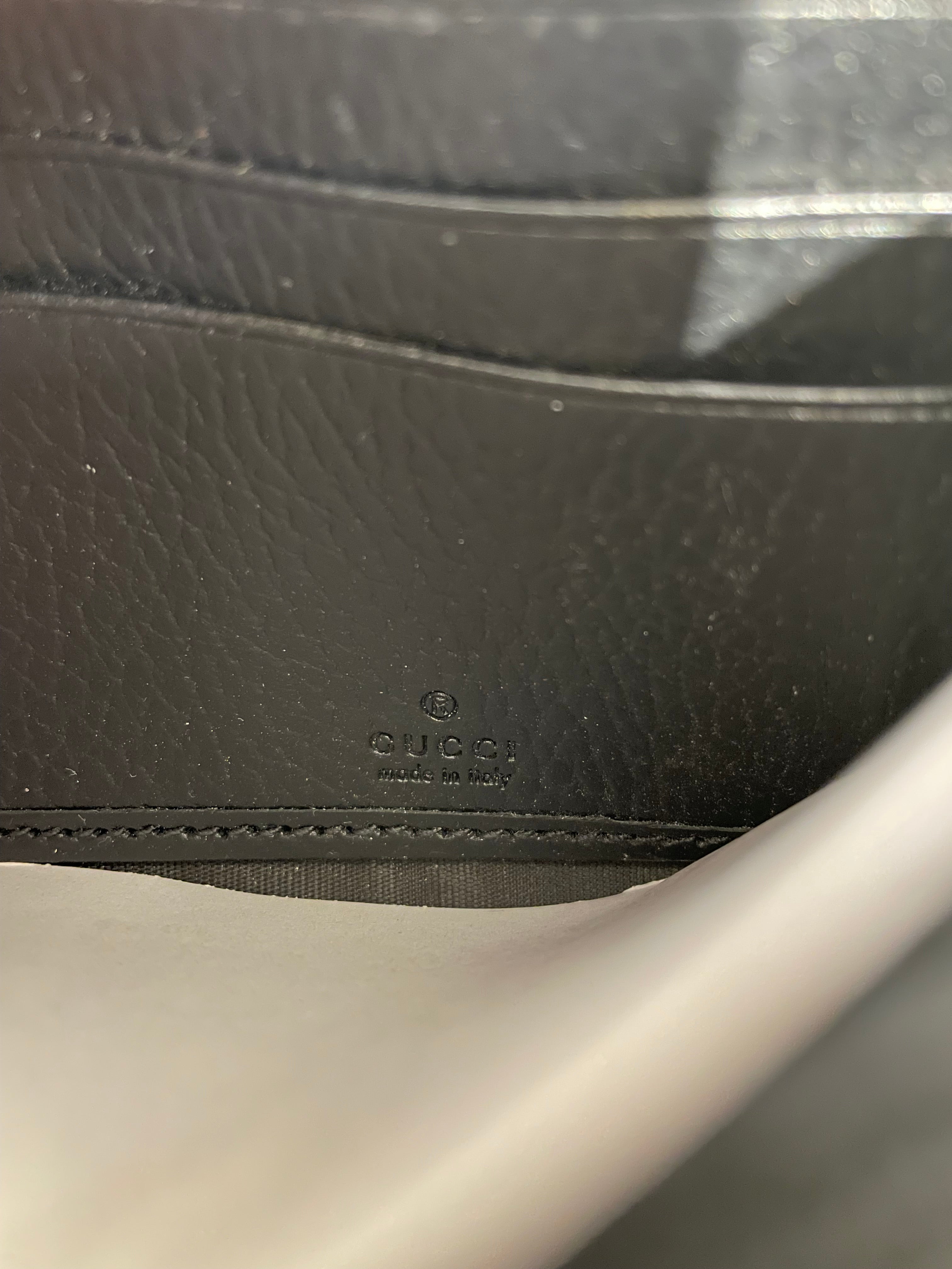 GUCCI/Long Wallet/Monogram/Cotton/KHK/L's/Marmont Wearable Wallet view 3
