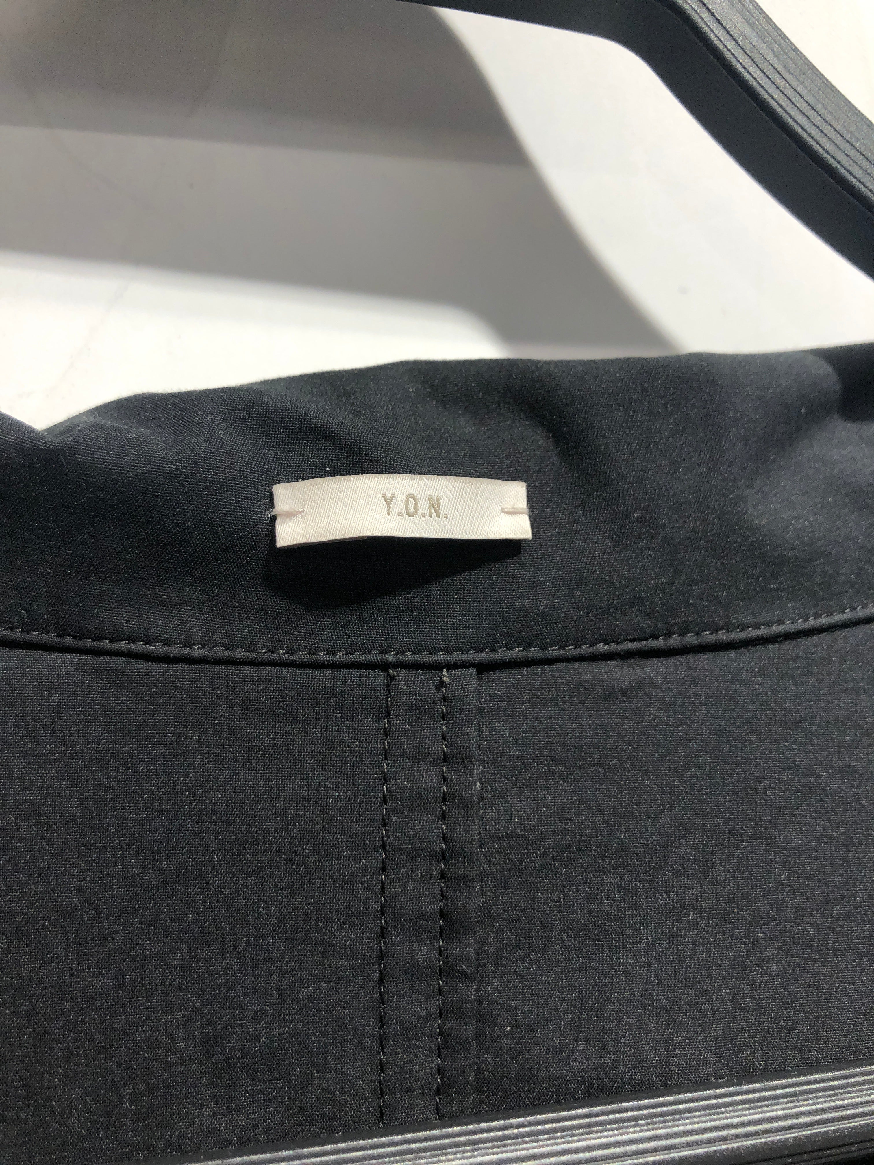 Y.O.N./Jacket/BLK/anorak designs wide black thin view 3