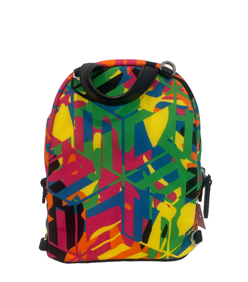 MCM/Backpack/All Over Print/Nylon/MLT/ view 2