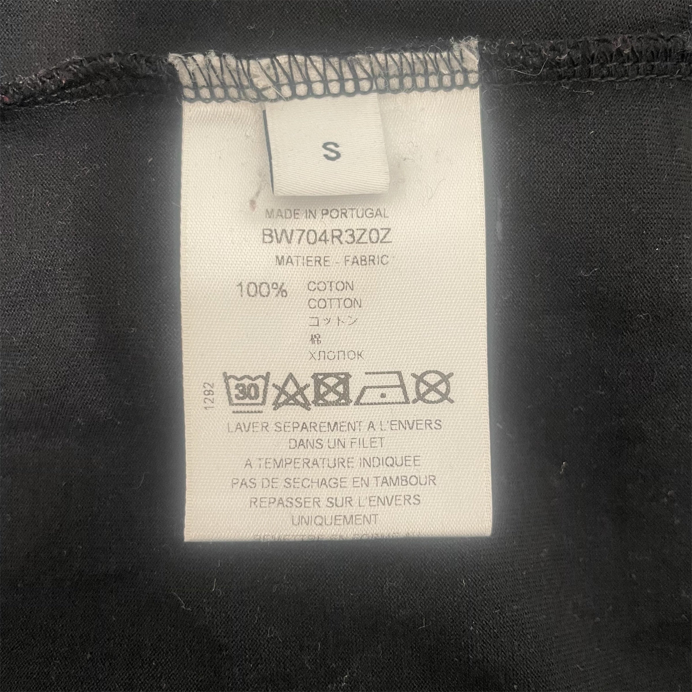GIVENCHY/T-Shirt/S/Cotton/BLK/REDMONOCENTER view 4