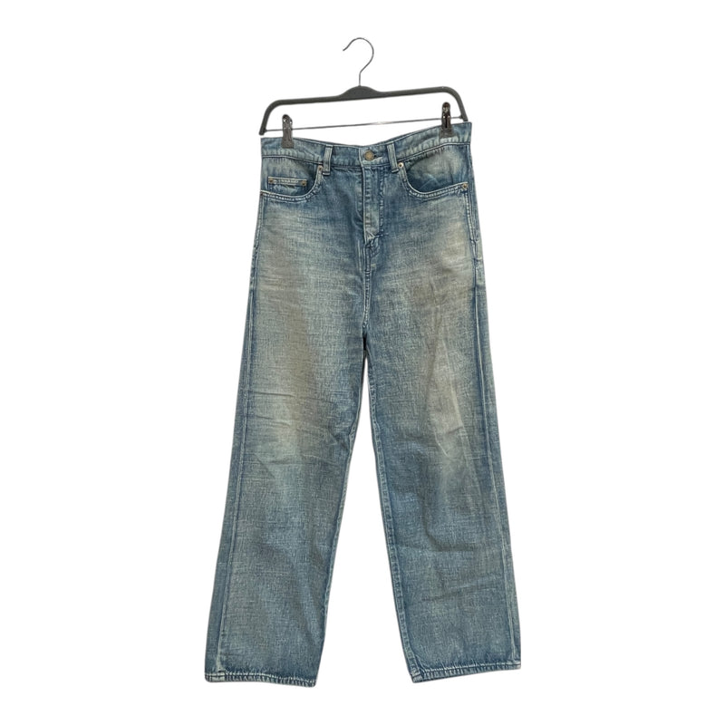 SAINT LAURENT/Straight Pants/30/Denim/BLU/FADED
