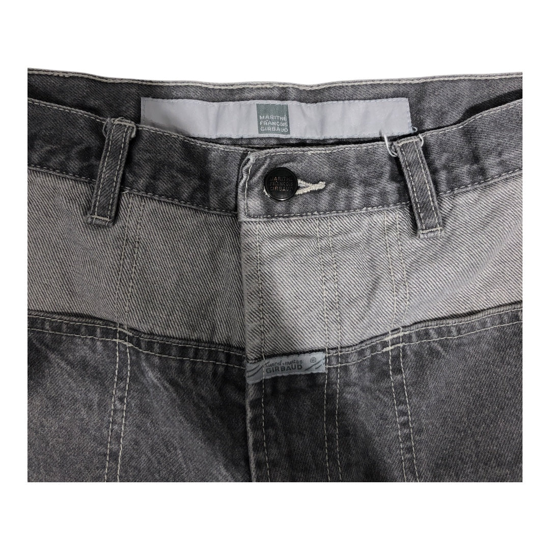MARITHE FRANCOIS GIRBAUD/Pants/34/Cotton/GRY/ view 3