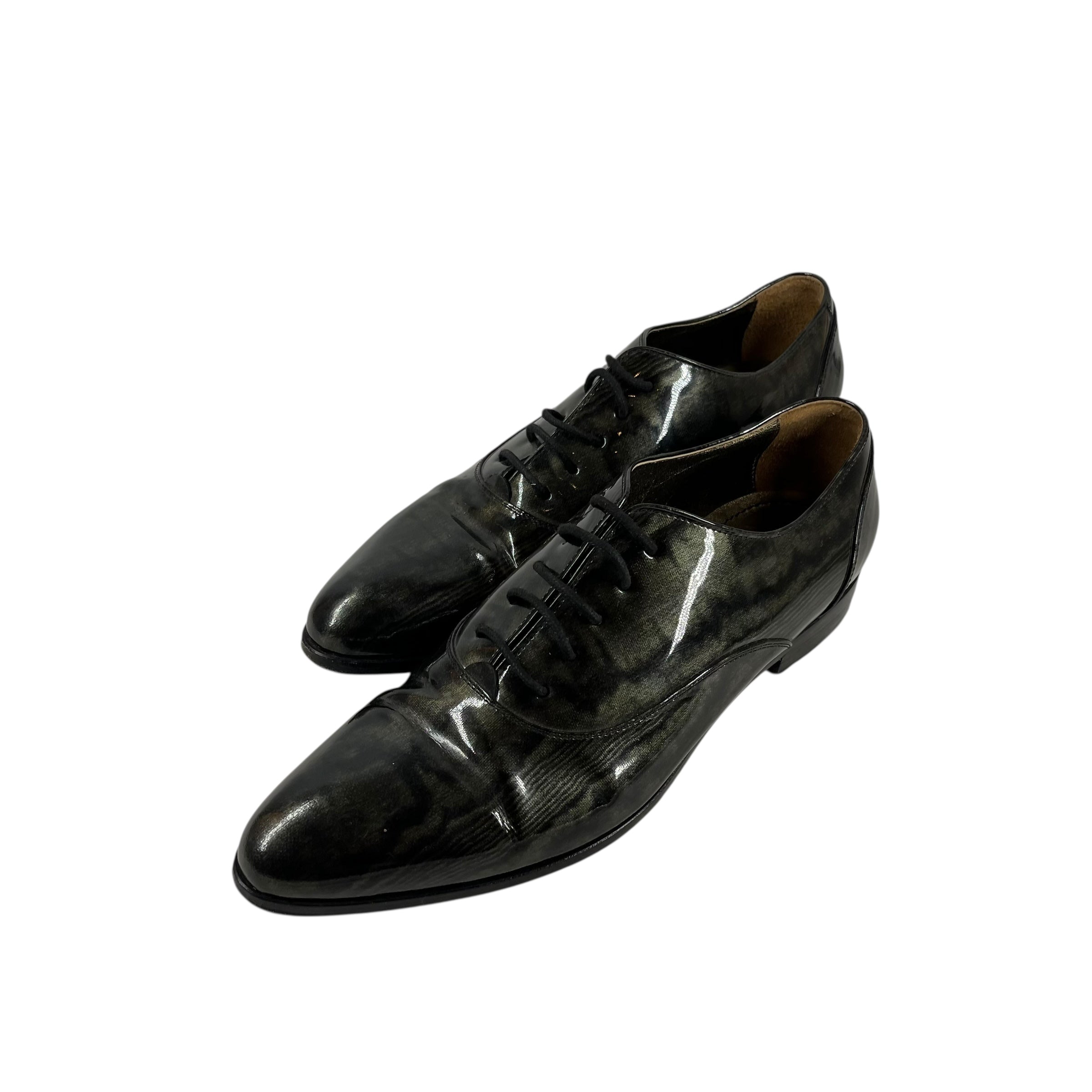 LANVIN/Loafers/EU 39/GRY/grey gloss view 1