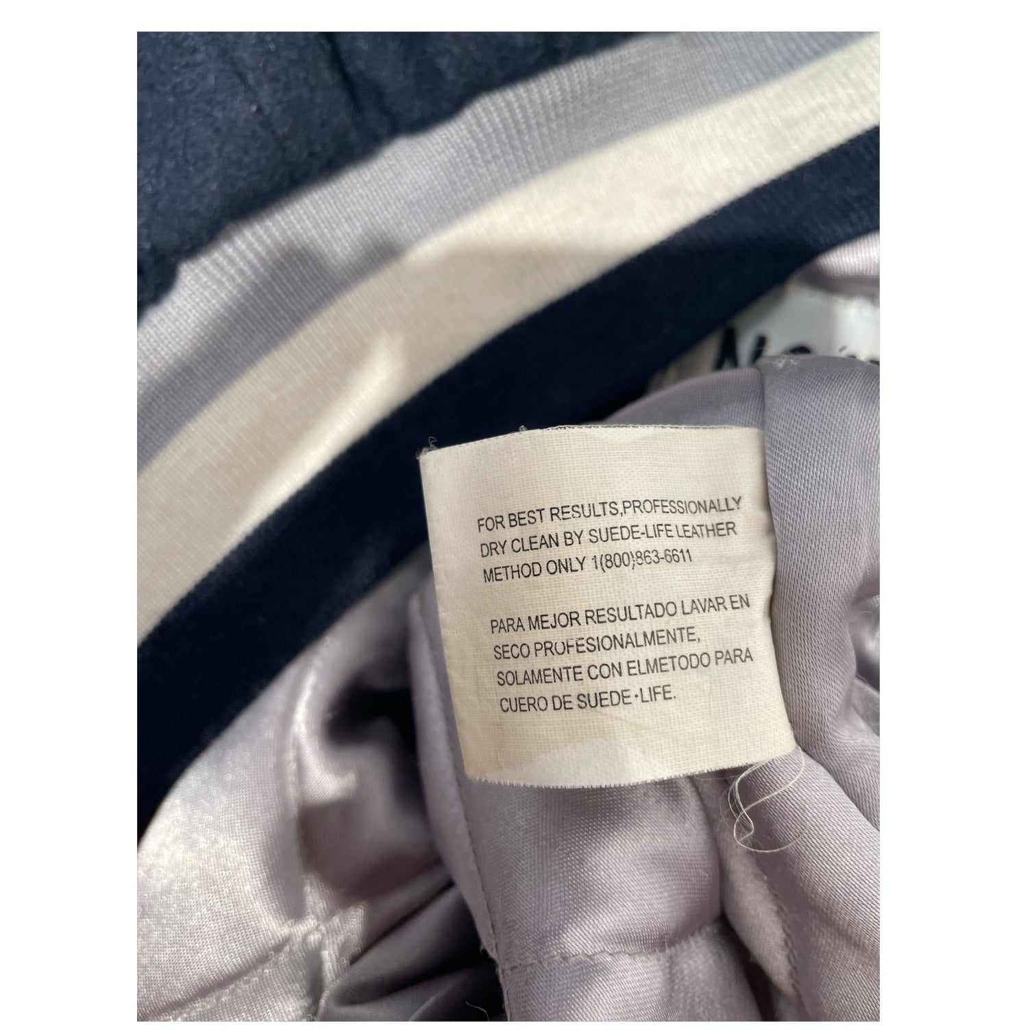 JEFF HAMILTON/Baseball Jkt/XL/Wool/NVY/VITNAGE COWBOYS JACKET view 5