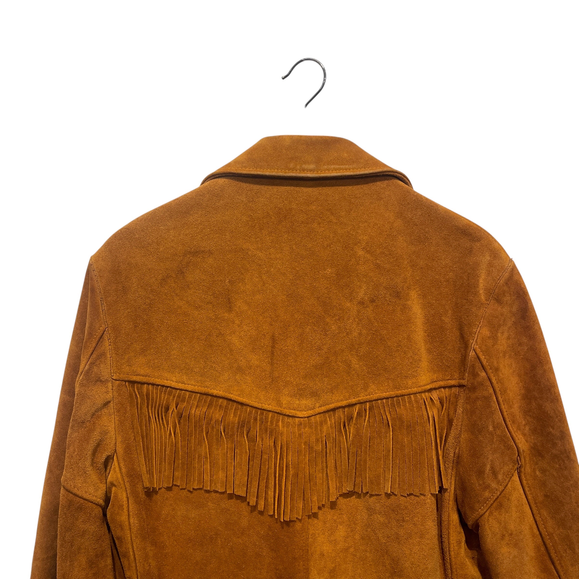 Schott/Vintage/Jacket/42/Suede/CML/80s made in usa fringe western view 5