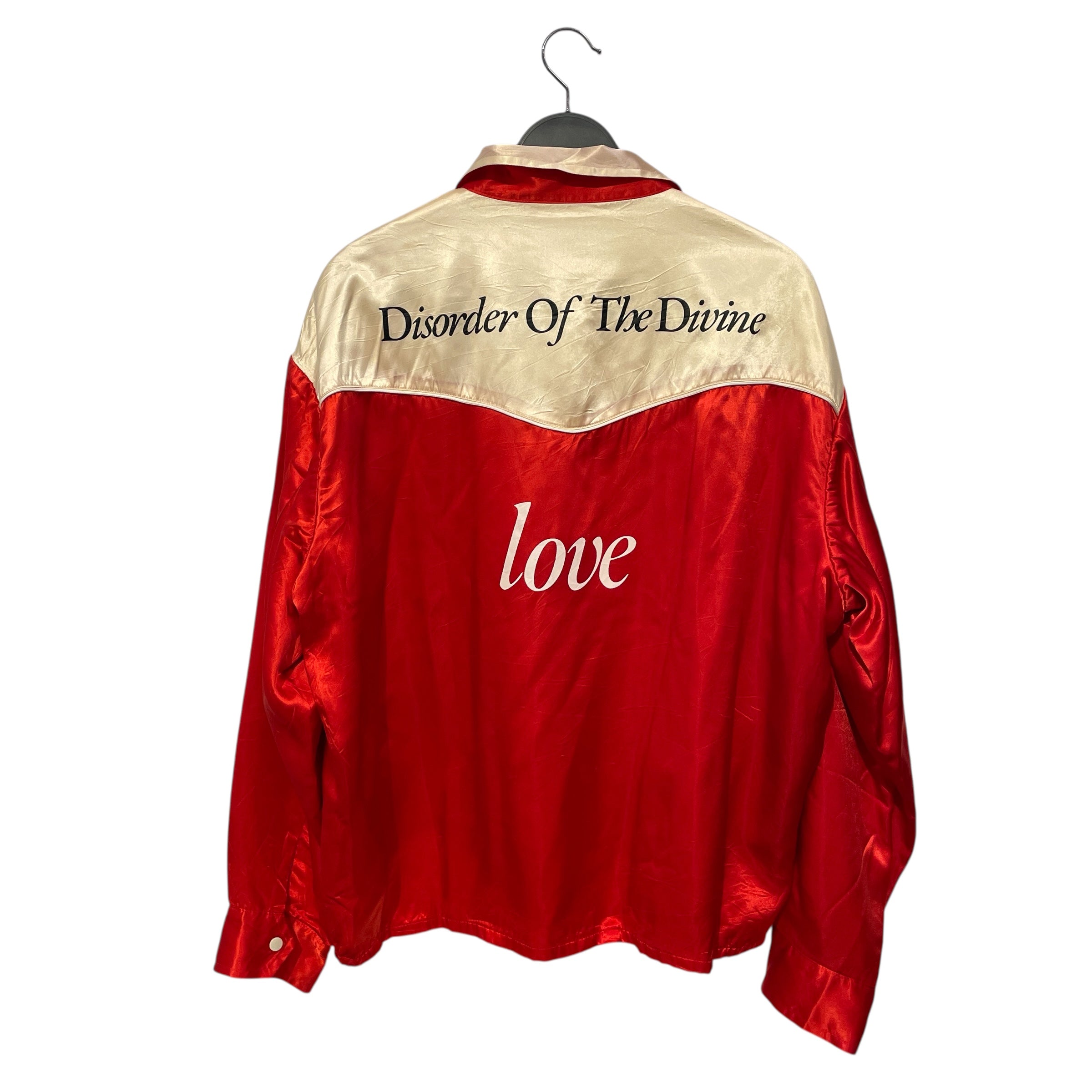 SAINT MICHAEL/Windbreaker/L/Cotton/RED/Single Breasted/RED WESTERN JKT SS'23 view 2