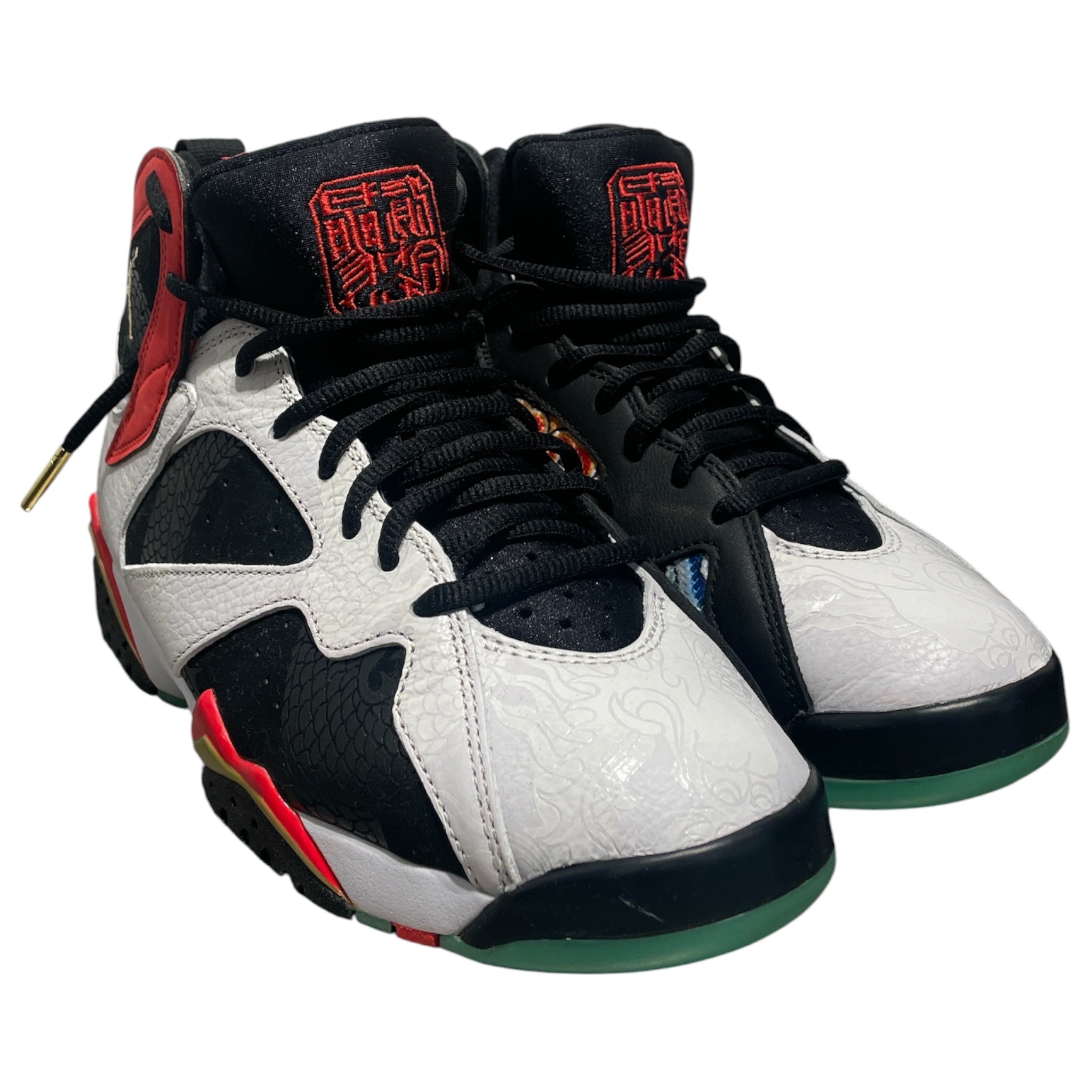 NIKE/Hi-Sneakers/US 6.5/All Over Print/Leather/BRW/Jordan 7 Greater China view 1