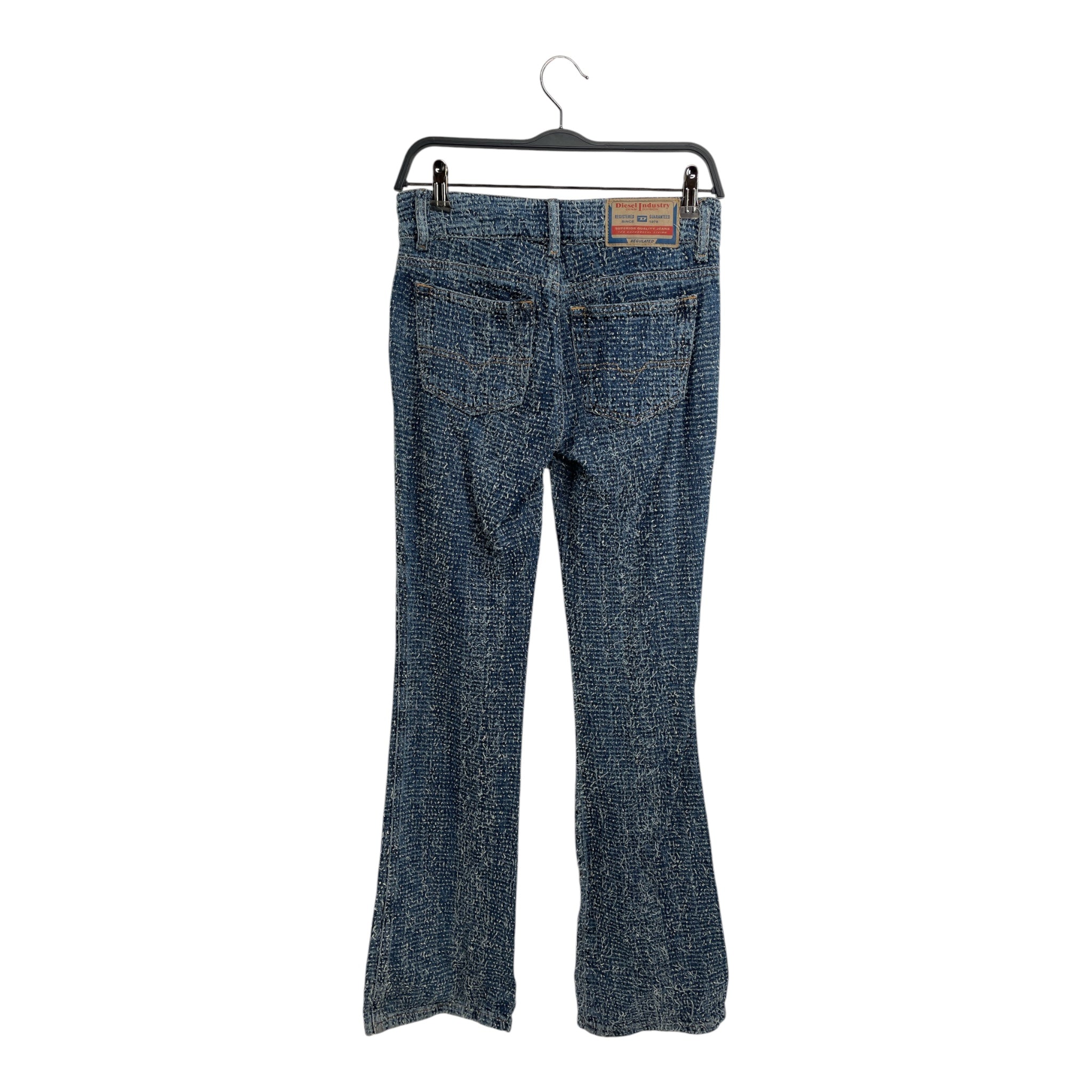 DIESEL/Bootcut Pants/25/Denim/BLU/DIESEL D-EBUSH FLARED JEANS view 2