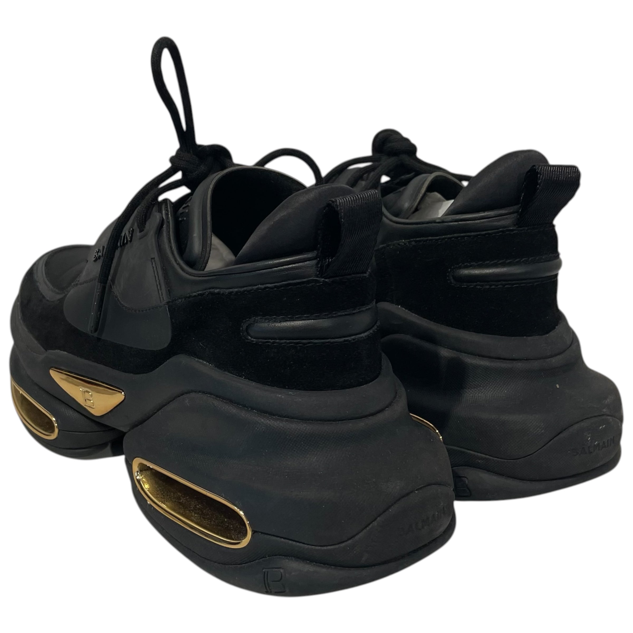 BALMAIN/Low-Sneakers/US 9/Nylon/BLK/ view 2