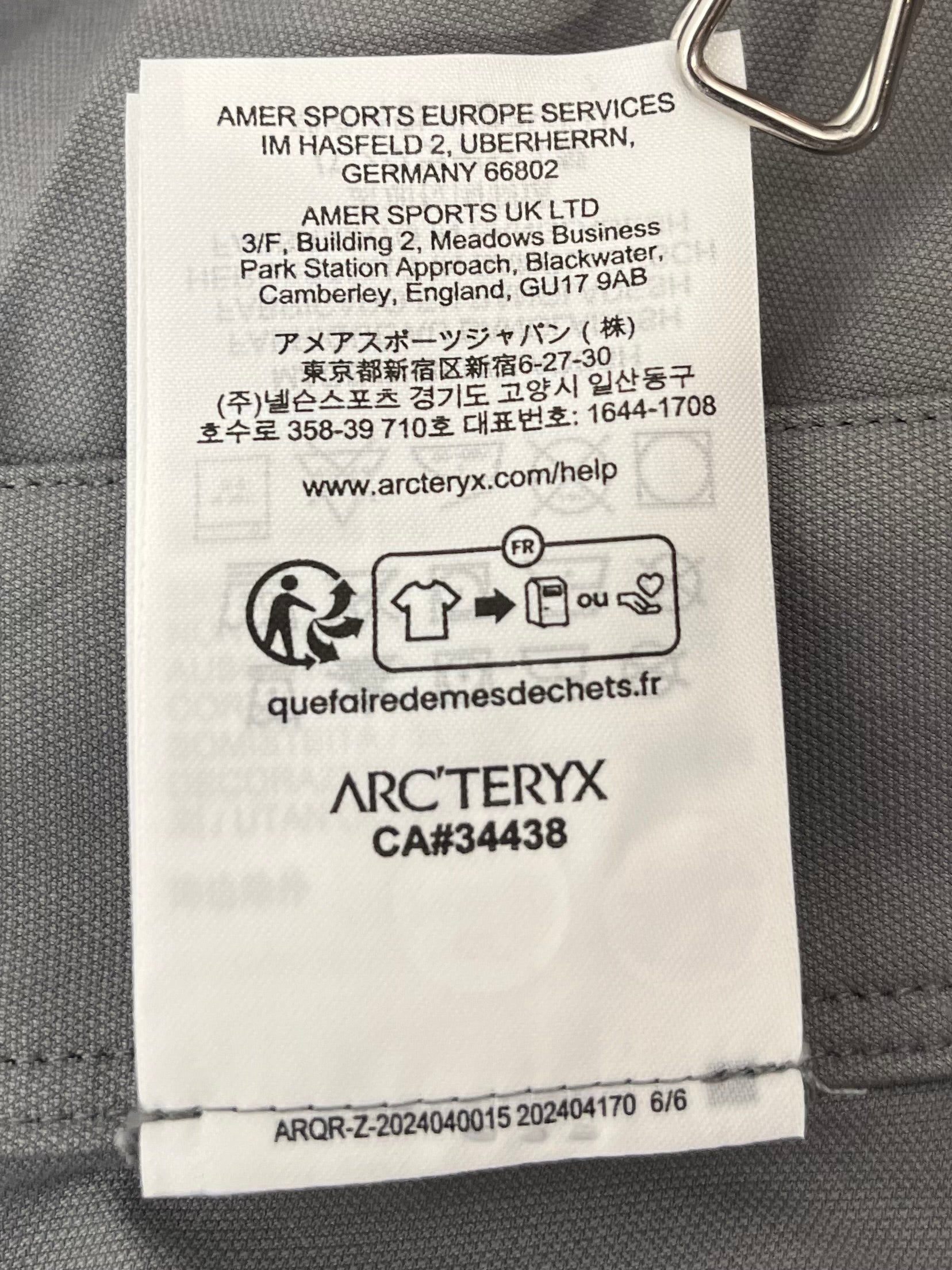 ARC'TERYX VEILANCE/Pants/32/Cotton/GRY/KRAGG GRAY PANTS view 8