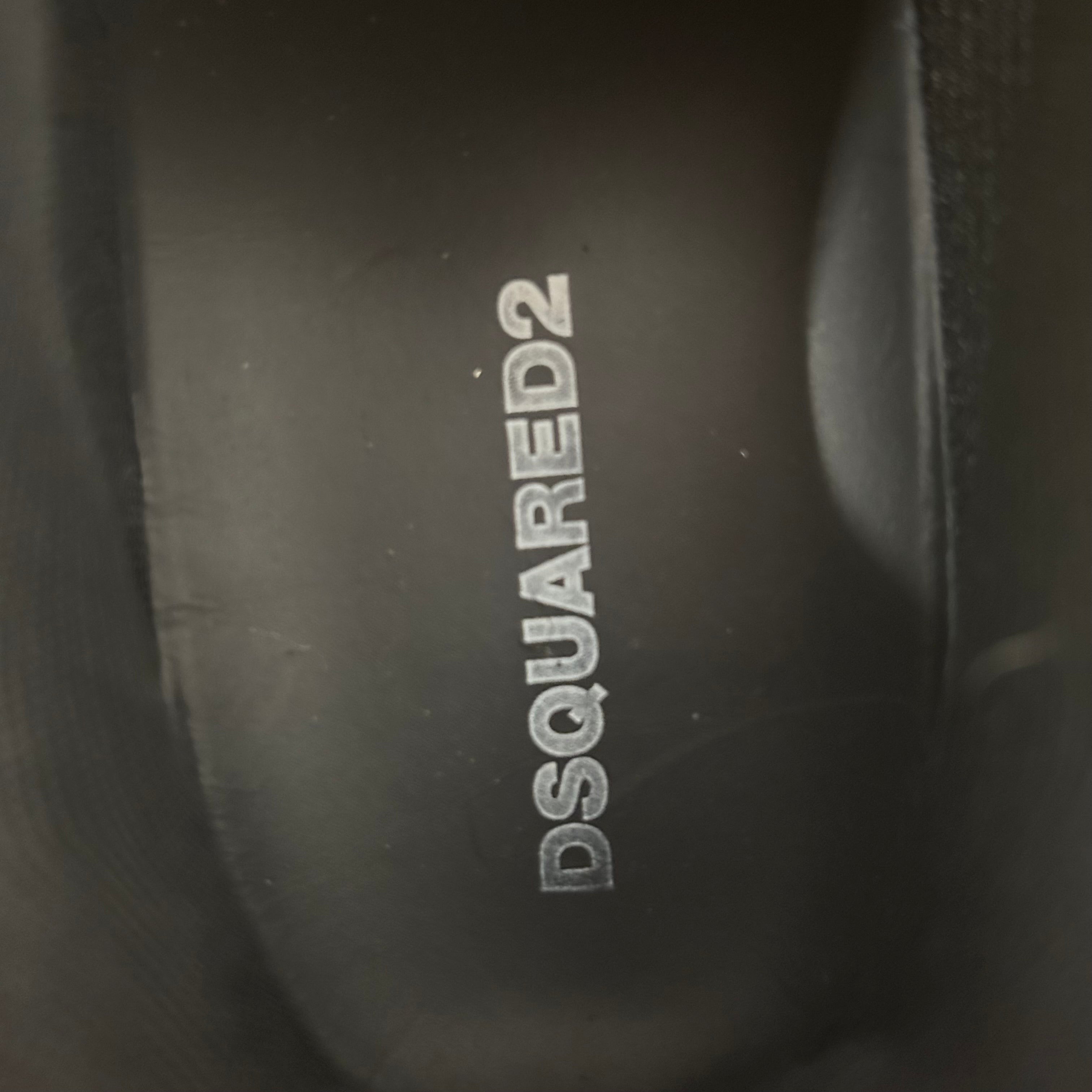 DSQUARED2/Low-Sneakers/US 9.5/Suede/MLT/BOXER SNEAKER view 3